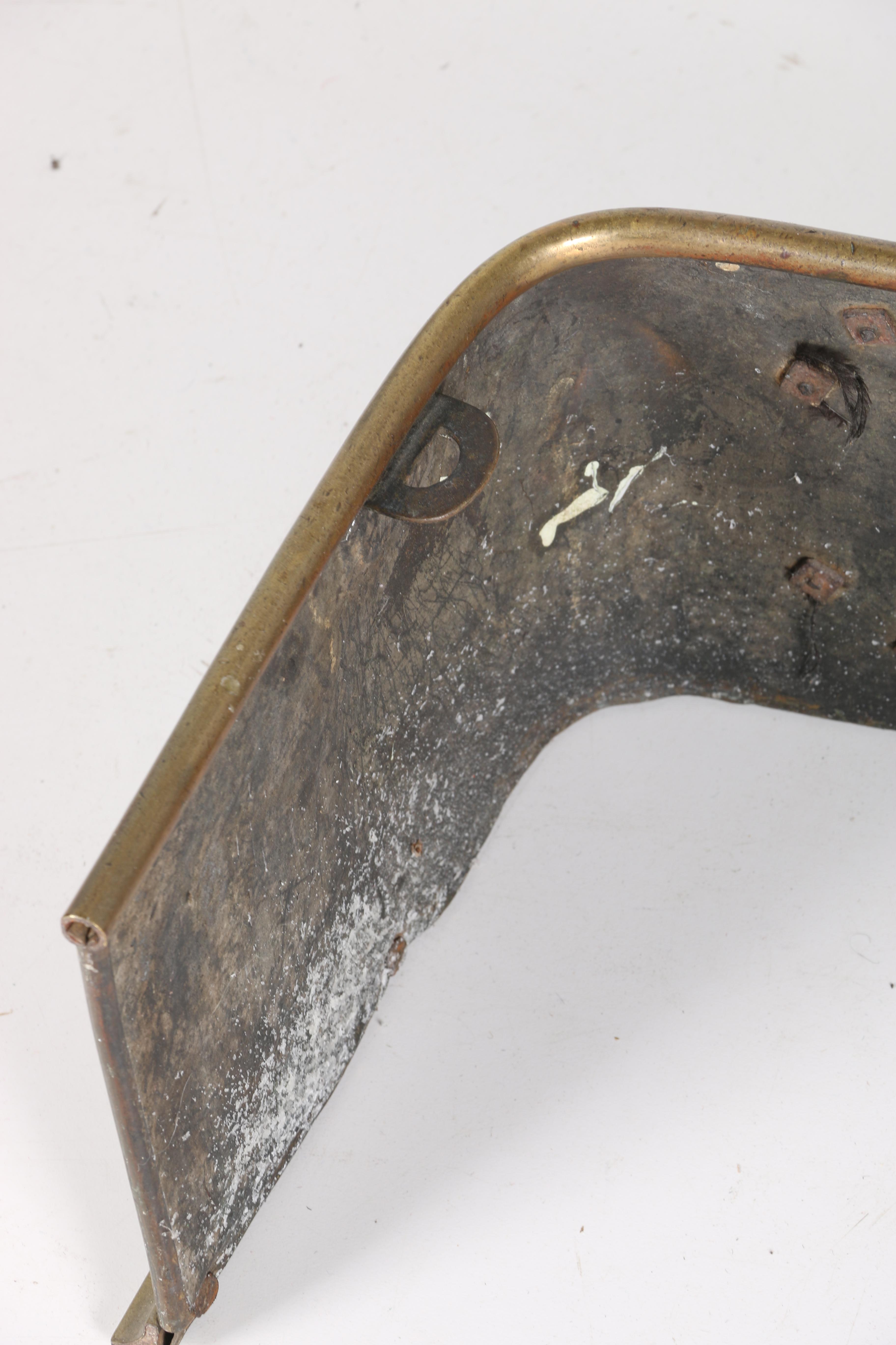 Victorian Brass Fire Fender