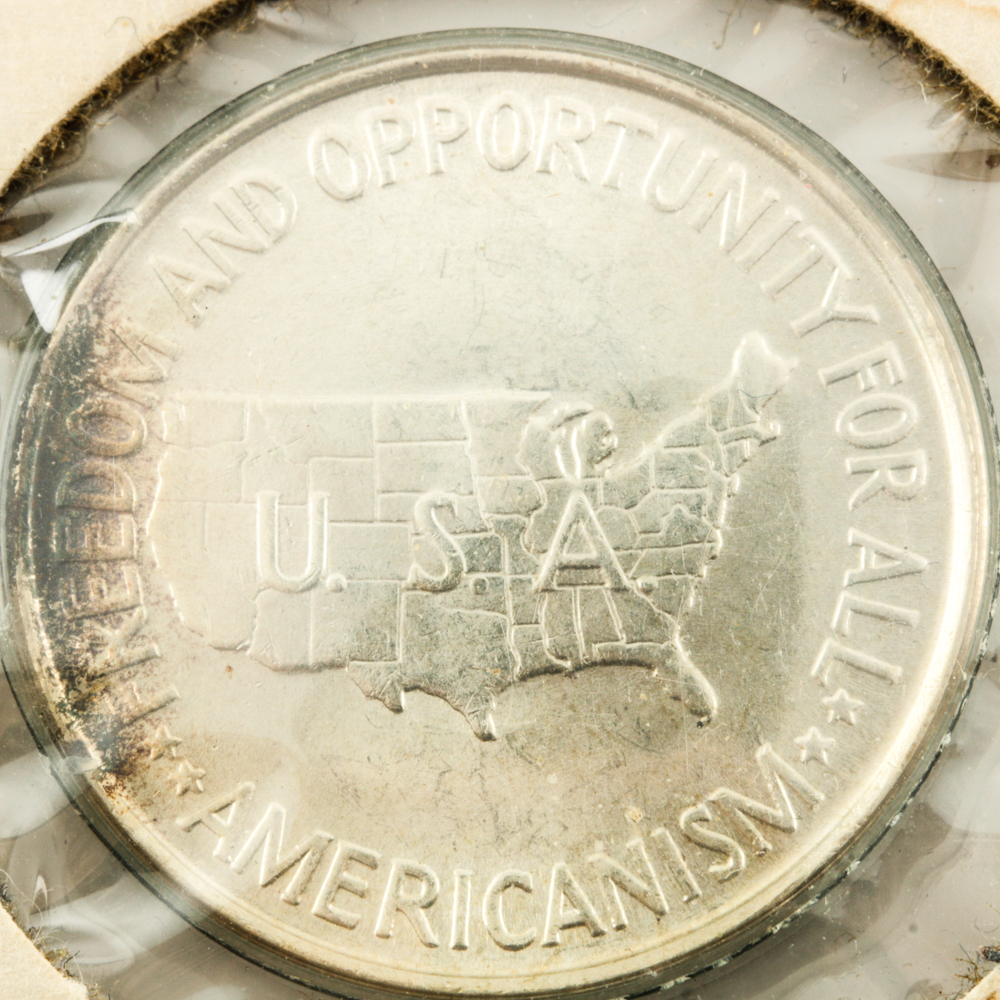 1952 Silver Commemorative Washington-Carver Half Dollar