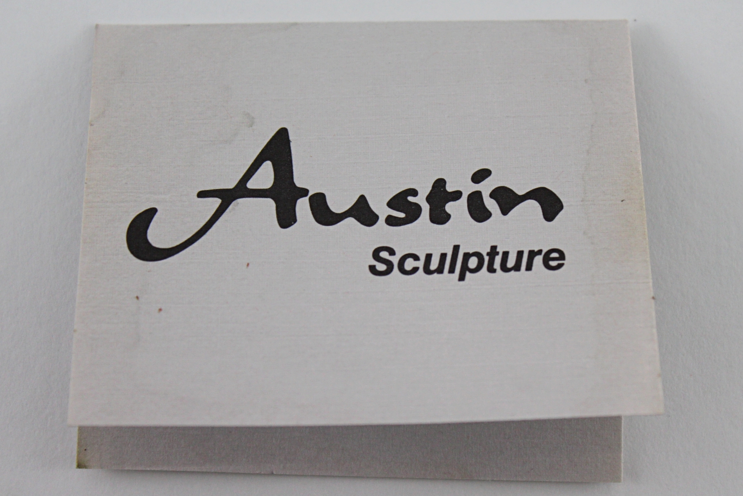 Yashima Gakutei Plaster Sculpture For Austin Sculpture