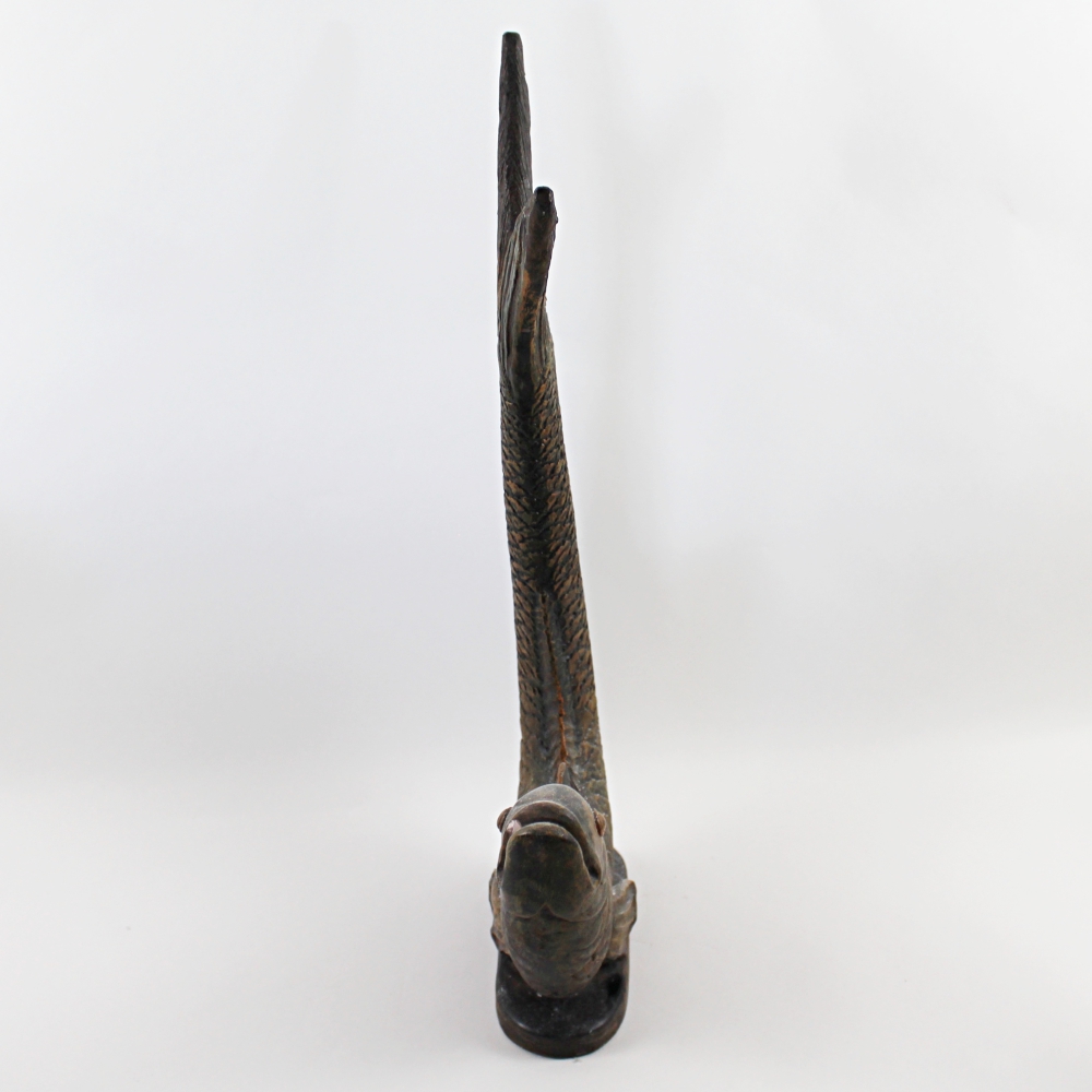 Yashima Gakutei Plaster Sculpture For Austin Sculpture