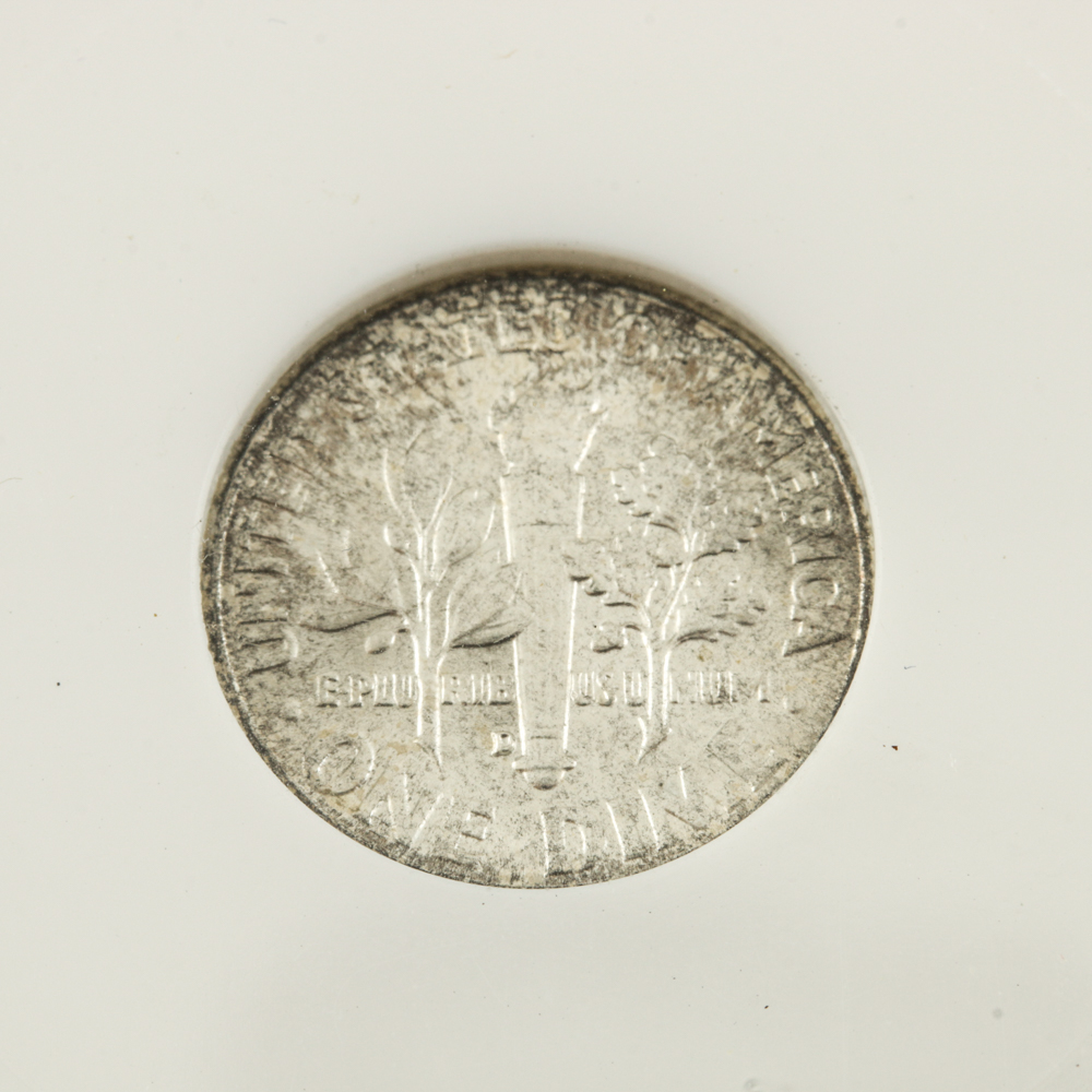 Encapsulated 1959 D Roosevelt Silver Dime