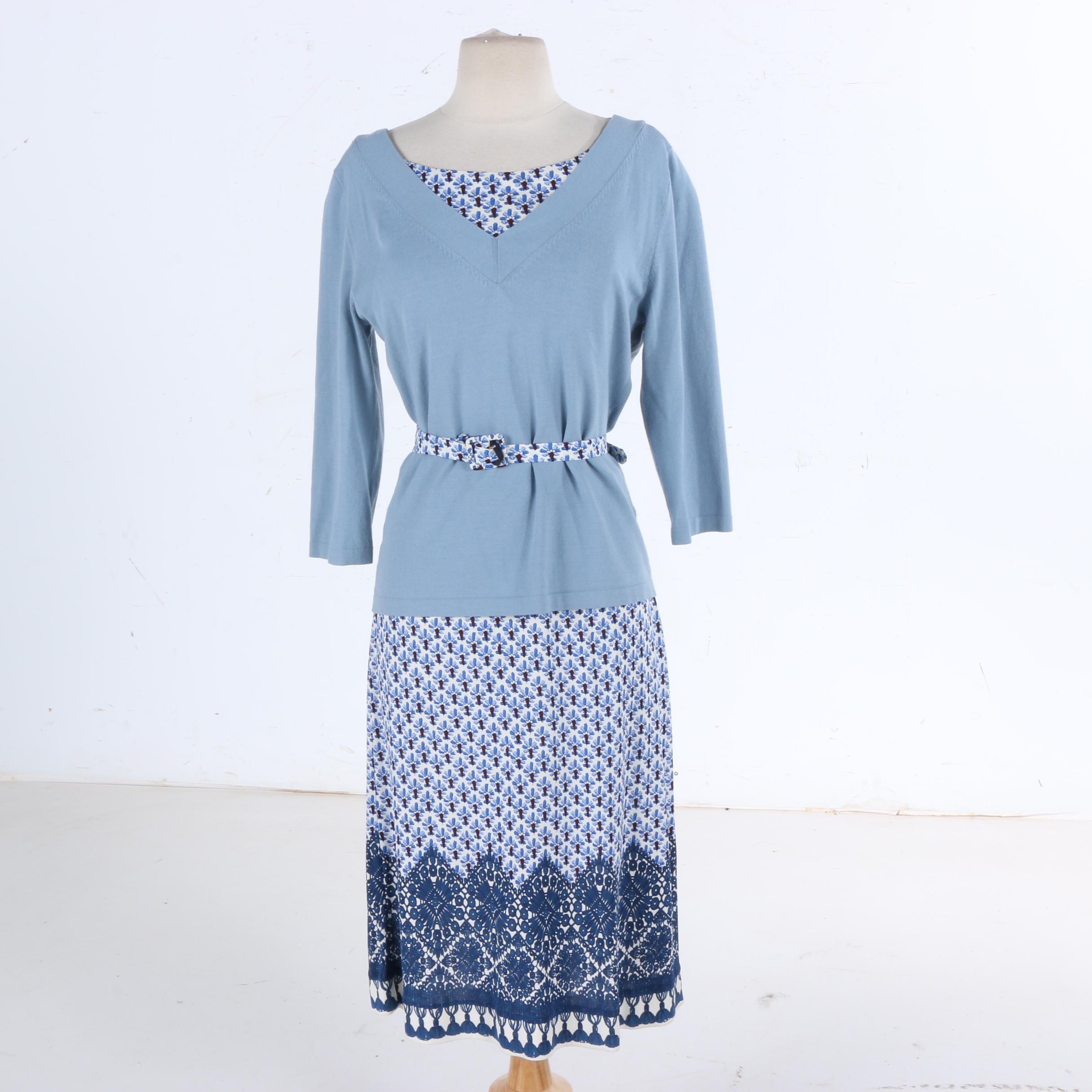 Tory Burch Dress and Lafayette 148 Shirt