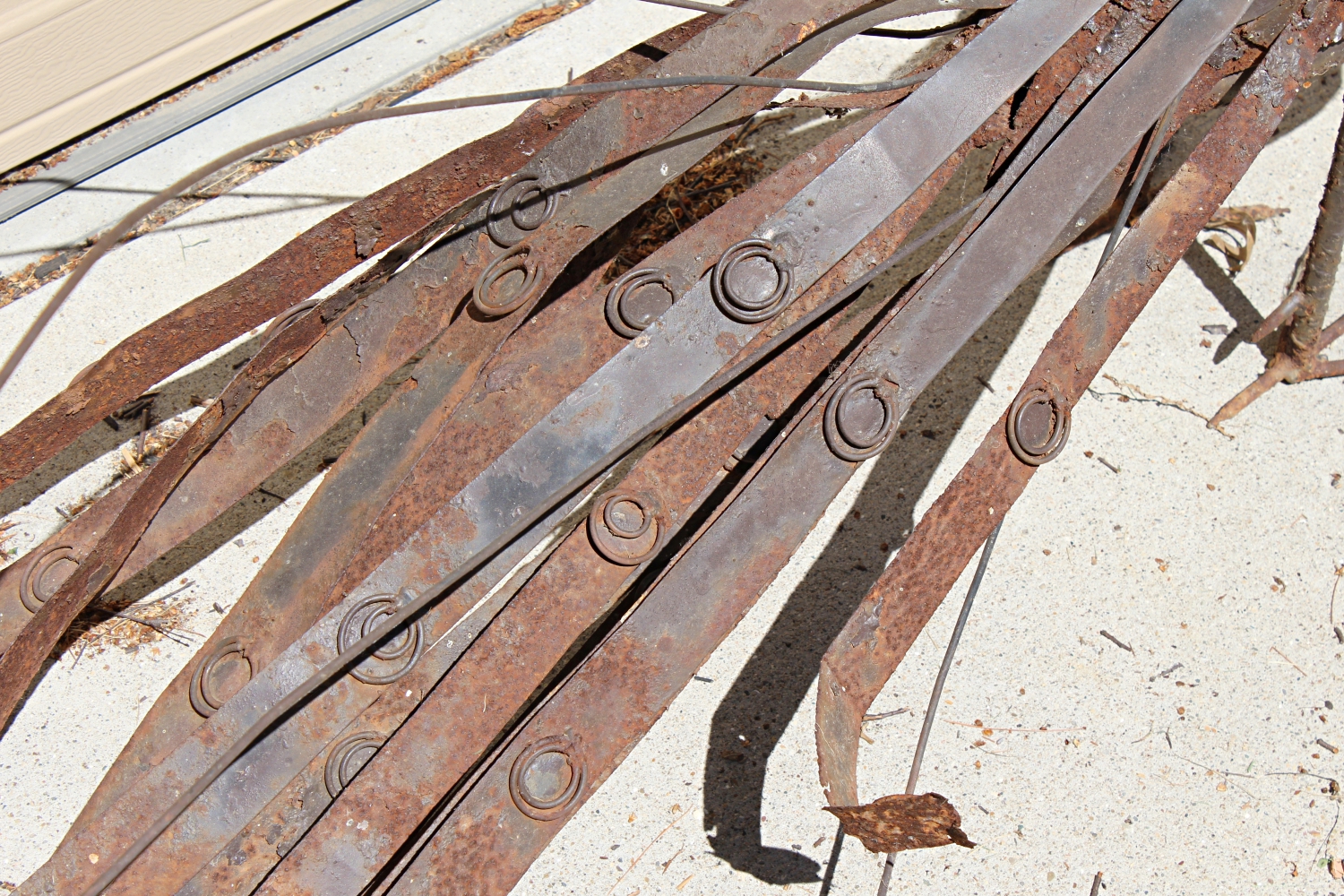 Peacock and Peahen Metal Sculptures