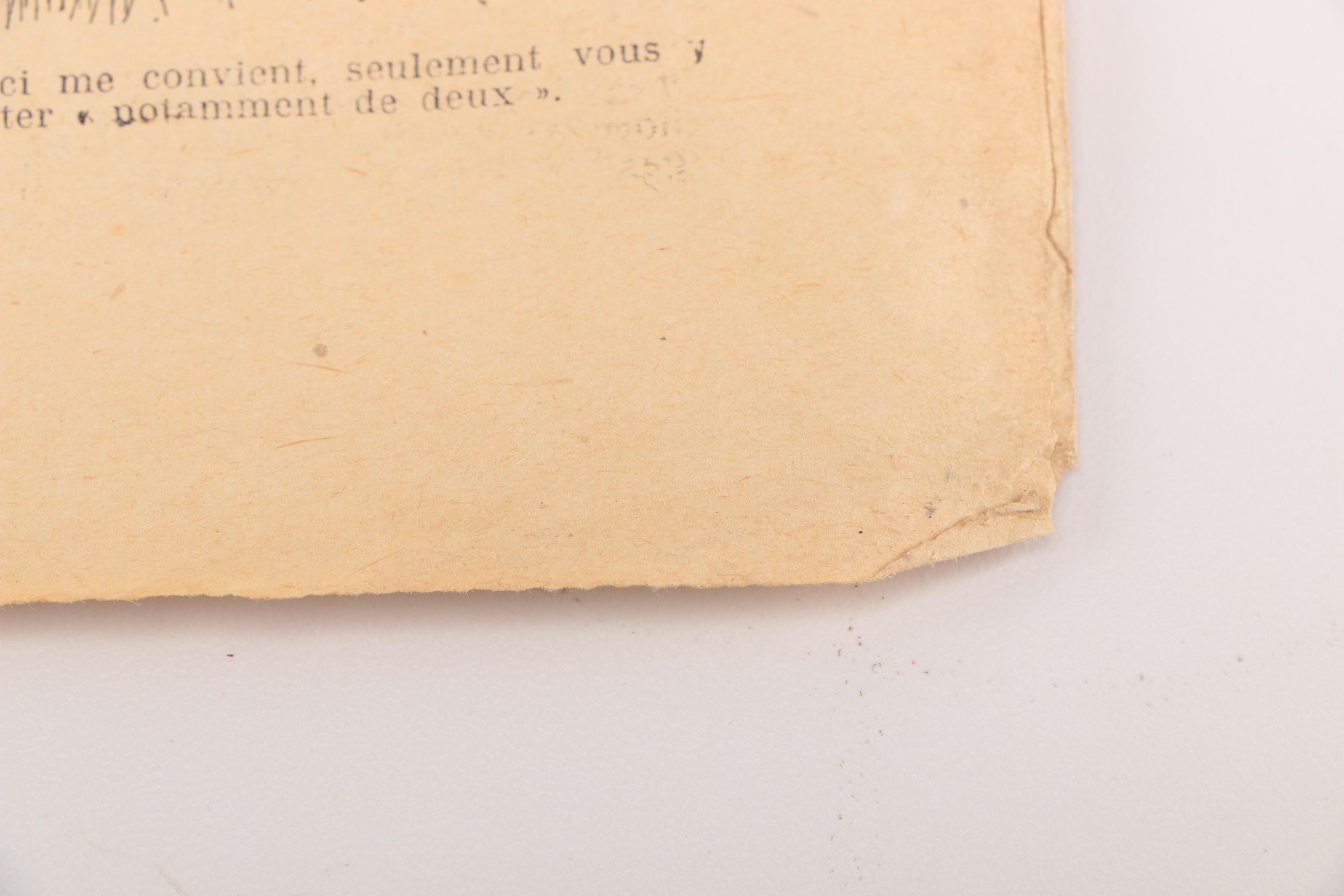 November 3, 1907 Issue of "Le Petit Journal"