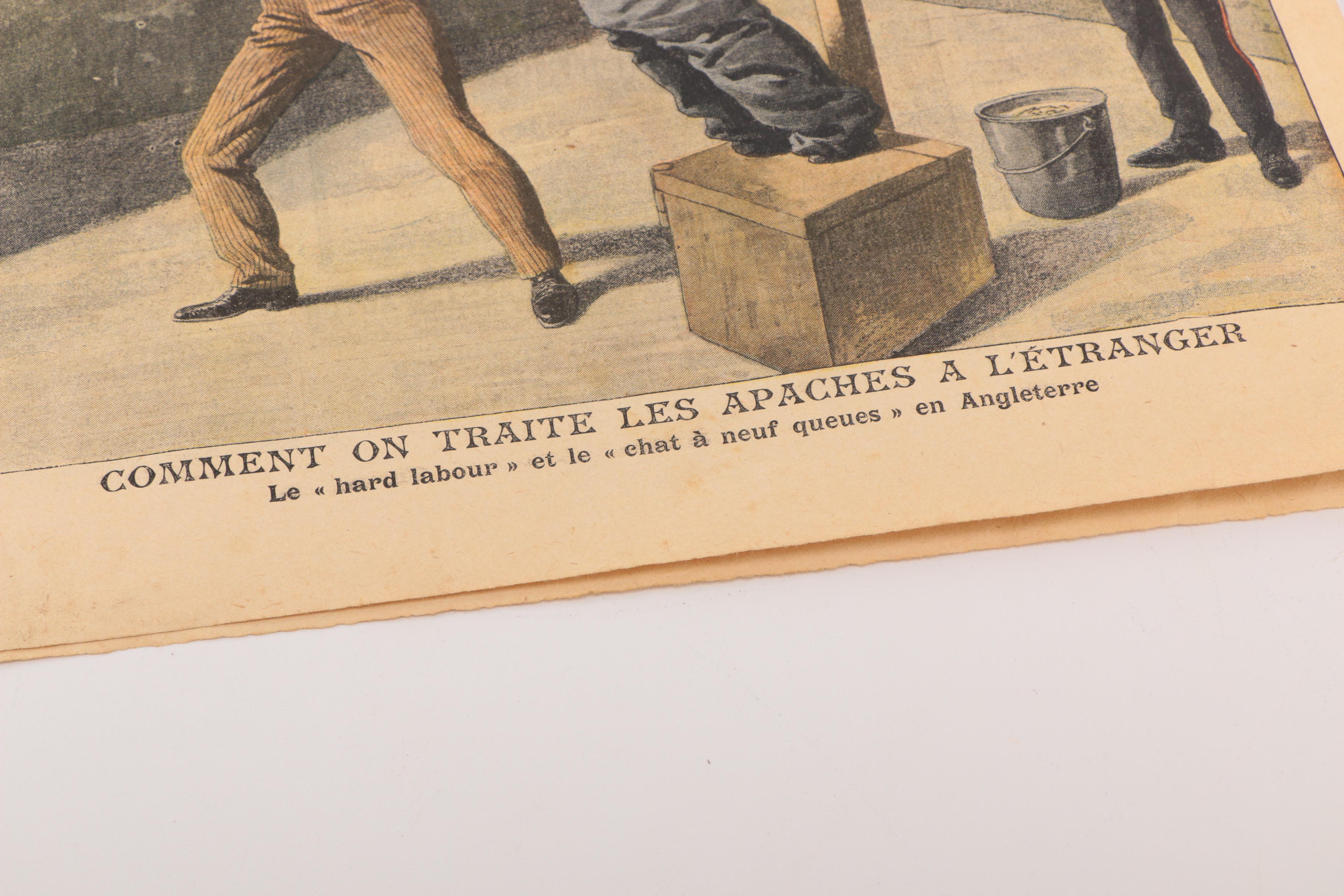 November 3, 1907 Issue of "Le Petit Journal"