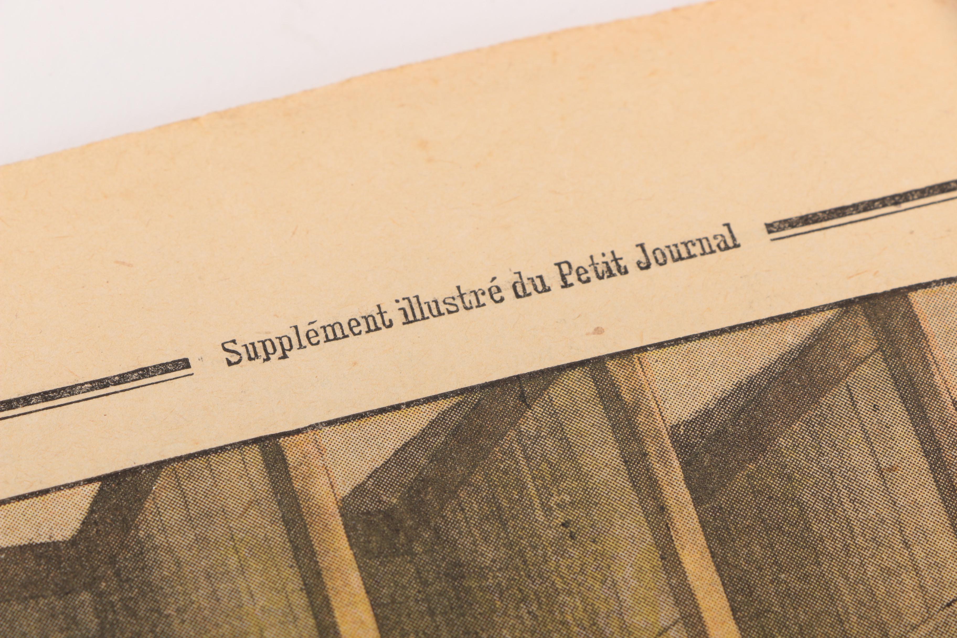 November 3, 1907 Issue of "Le Petit Journal"