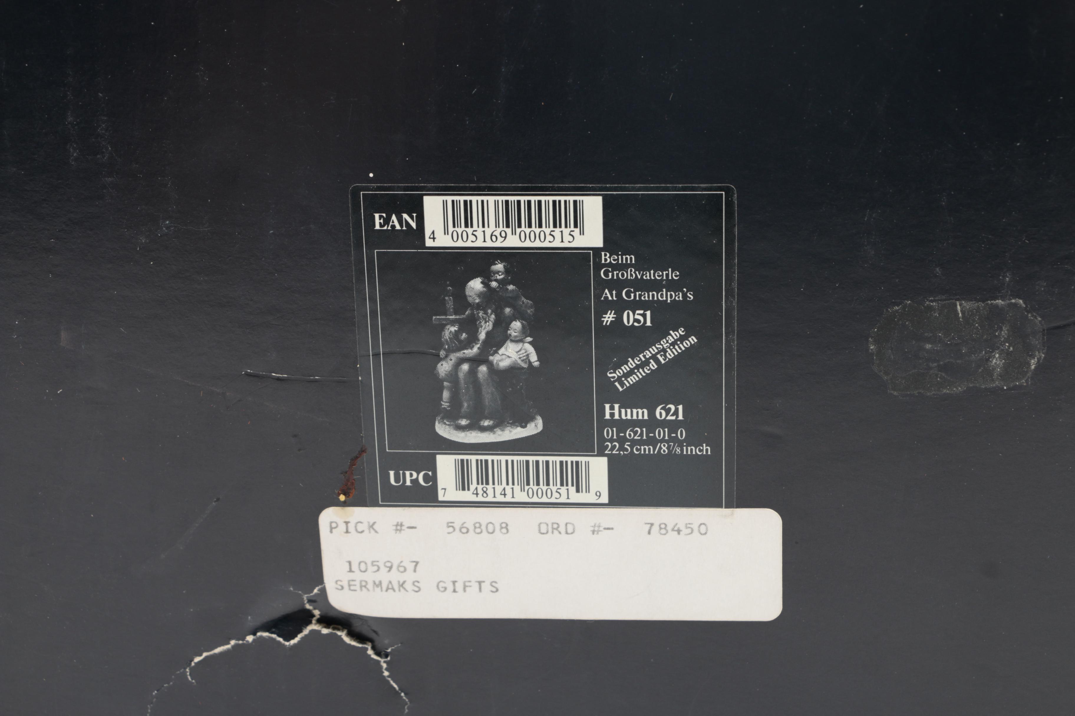 Hummel "At Grandpa's" Figurine