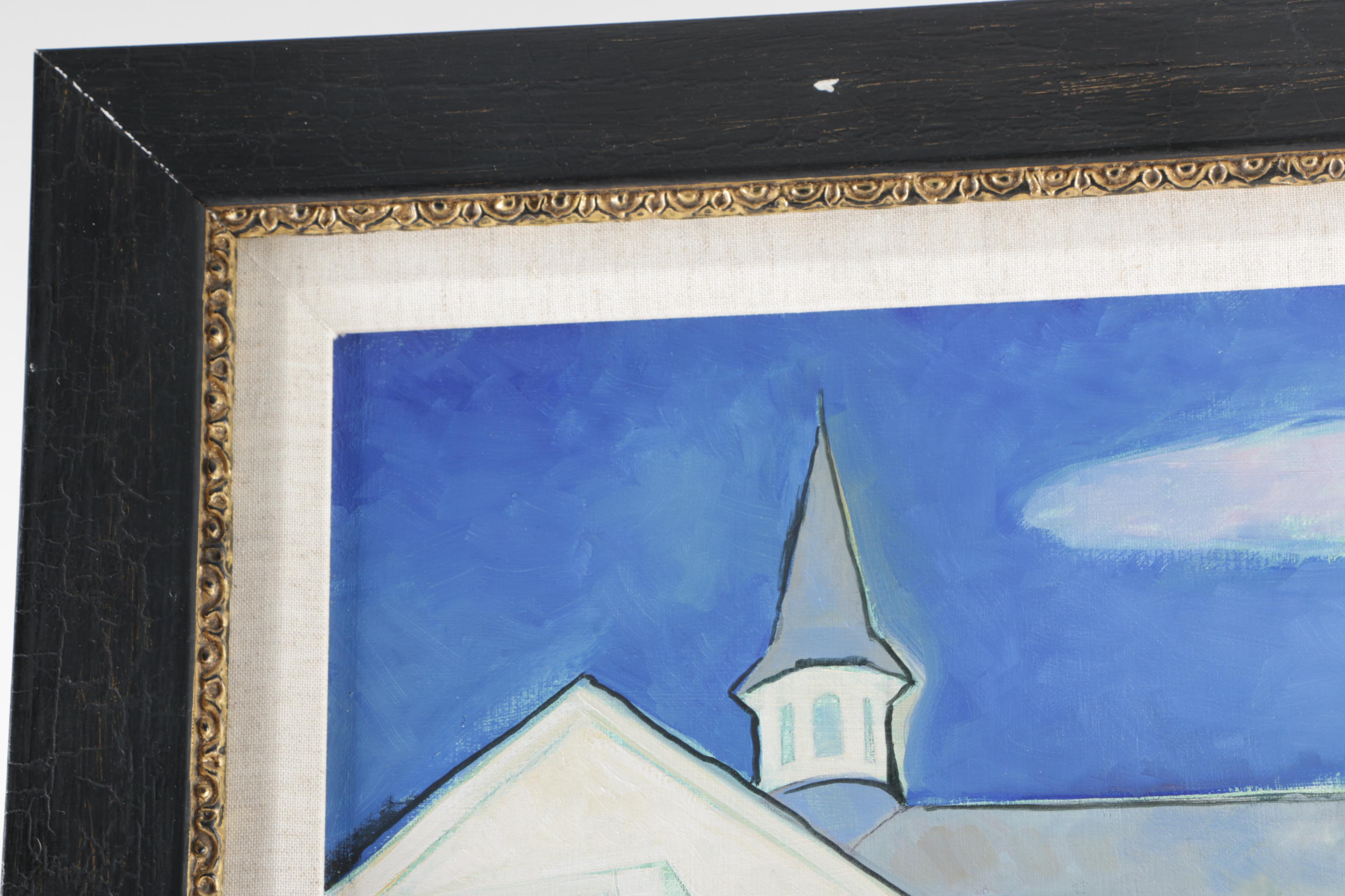Gary Kelley Oil Painting on Canvas for the 128 Kentucky Oaks Race