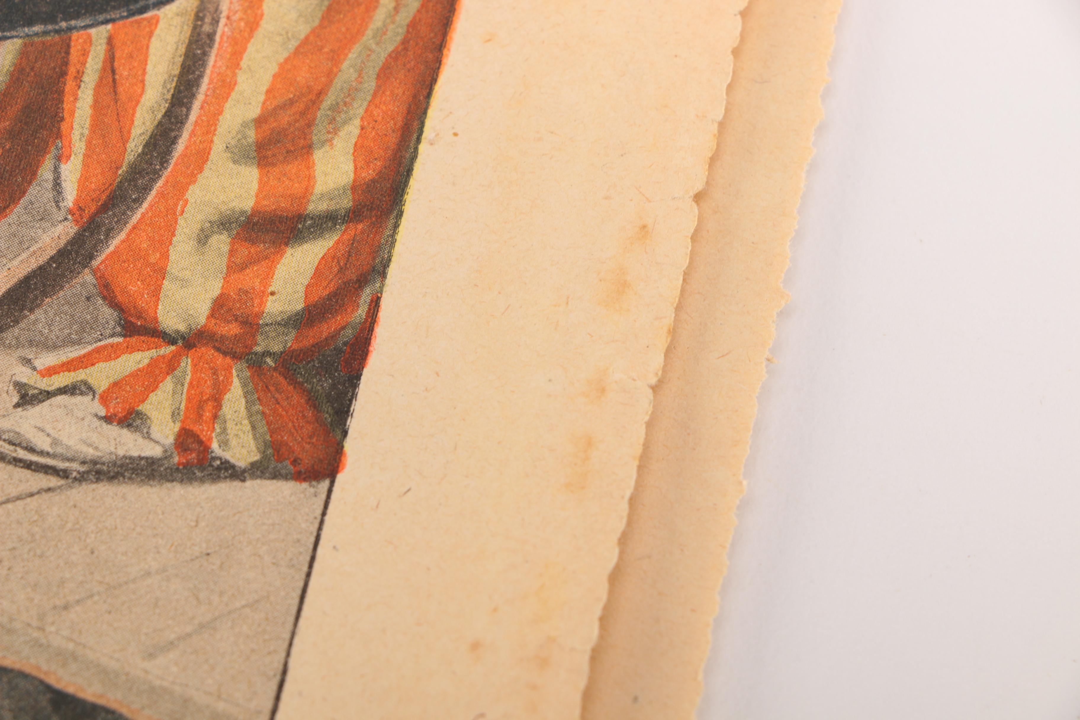 Late 19th Century French Newspaper "Le Petit Journal" November 1898 "Le Jeune Sauvage De Saint-Ouen"