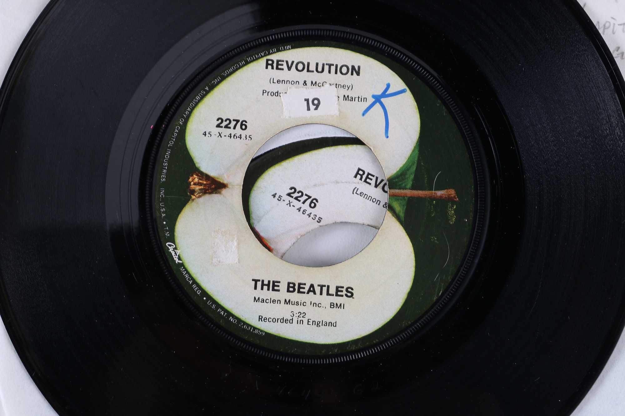 20 Beatles 45 rpm Singles