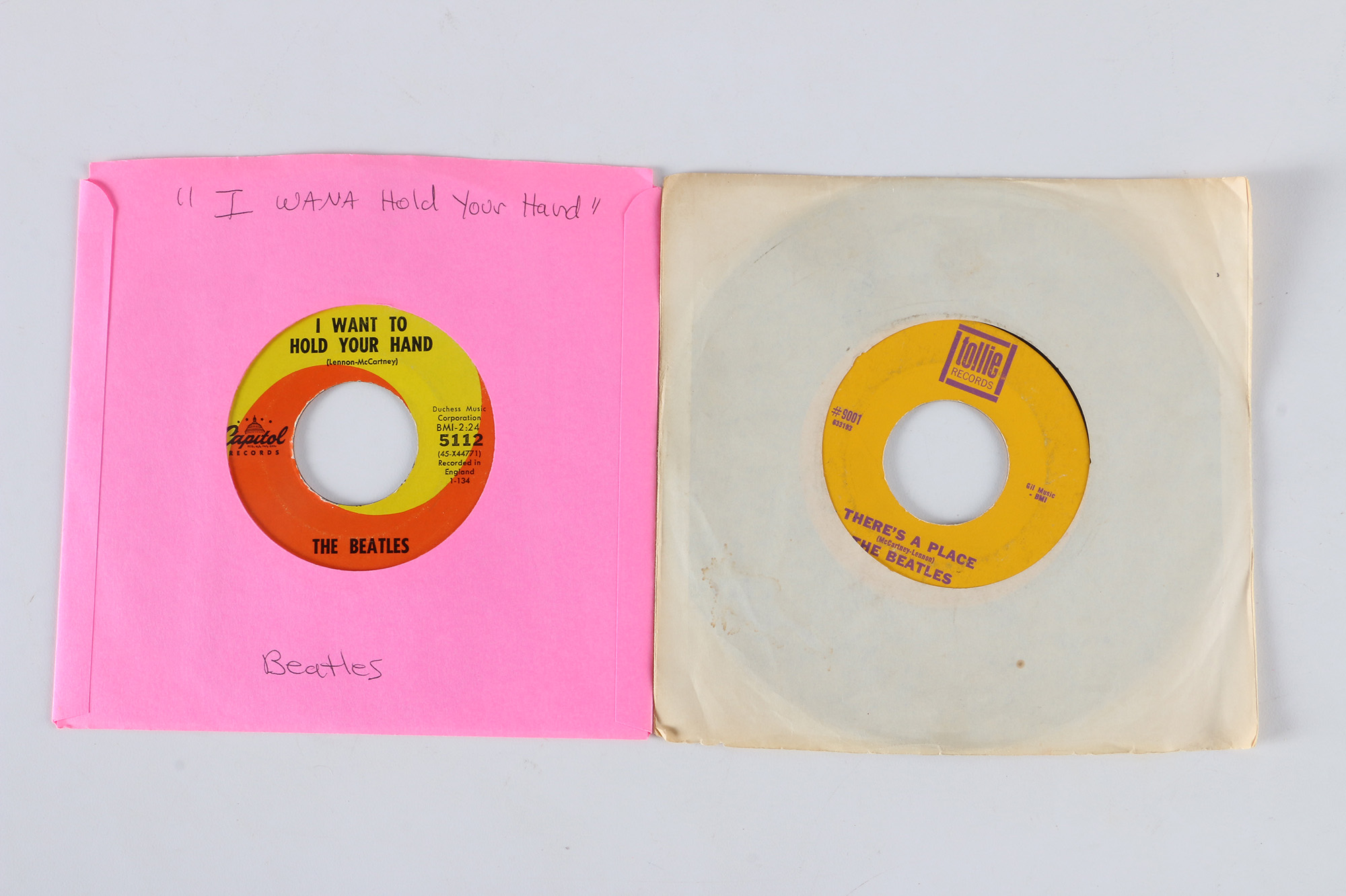 20 Beatles 45 rpm Singles