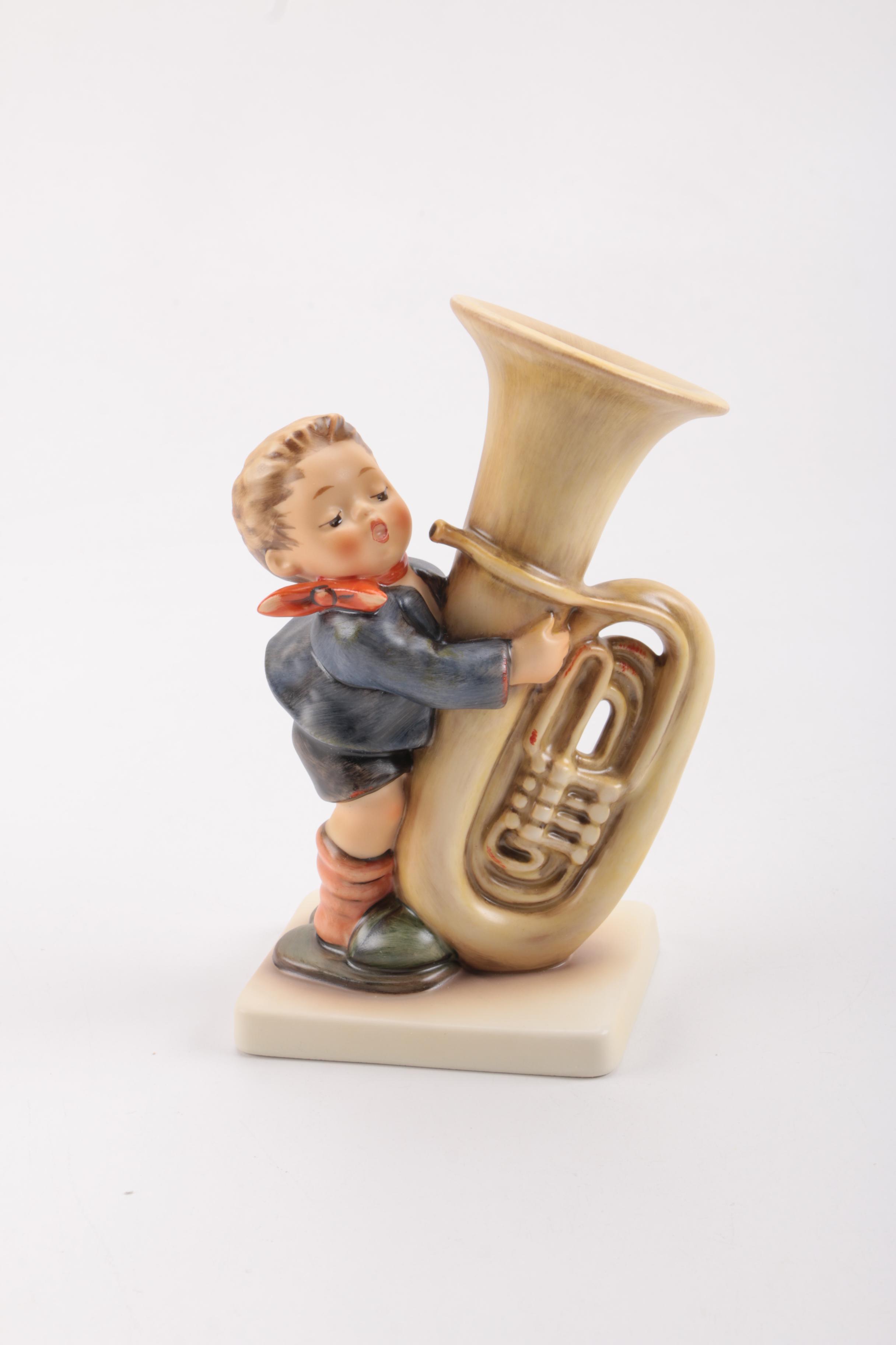 "The Tuba Player" Hummel Figurine
