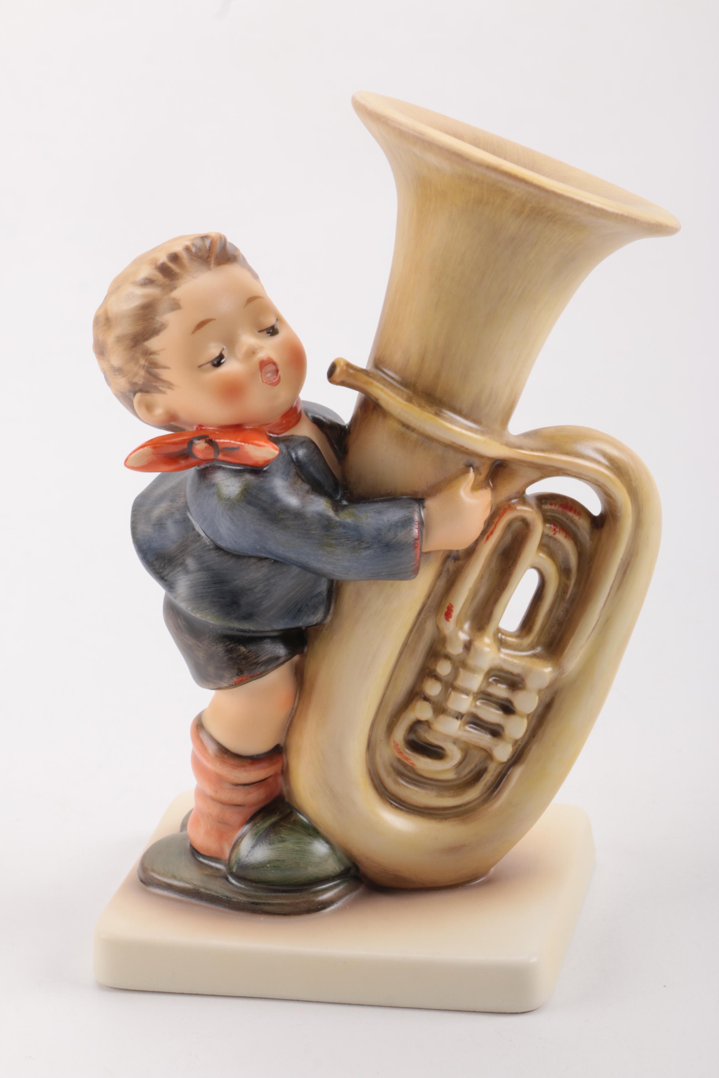 "The Tuba Player" Hummel Figurine
