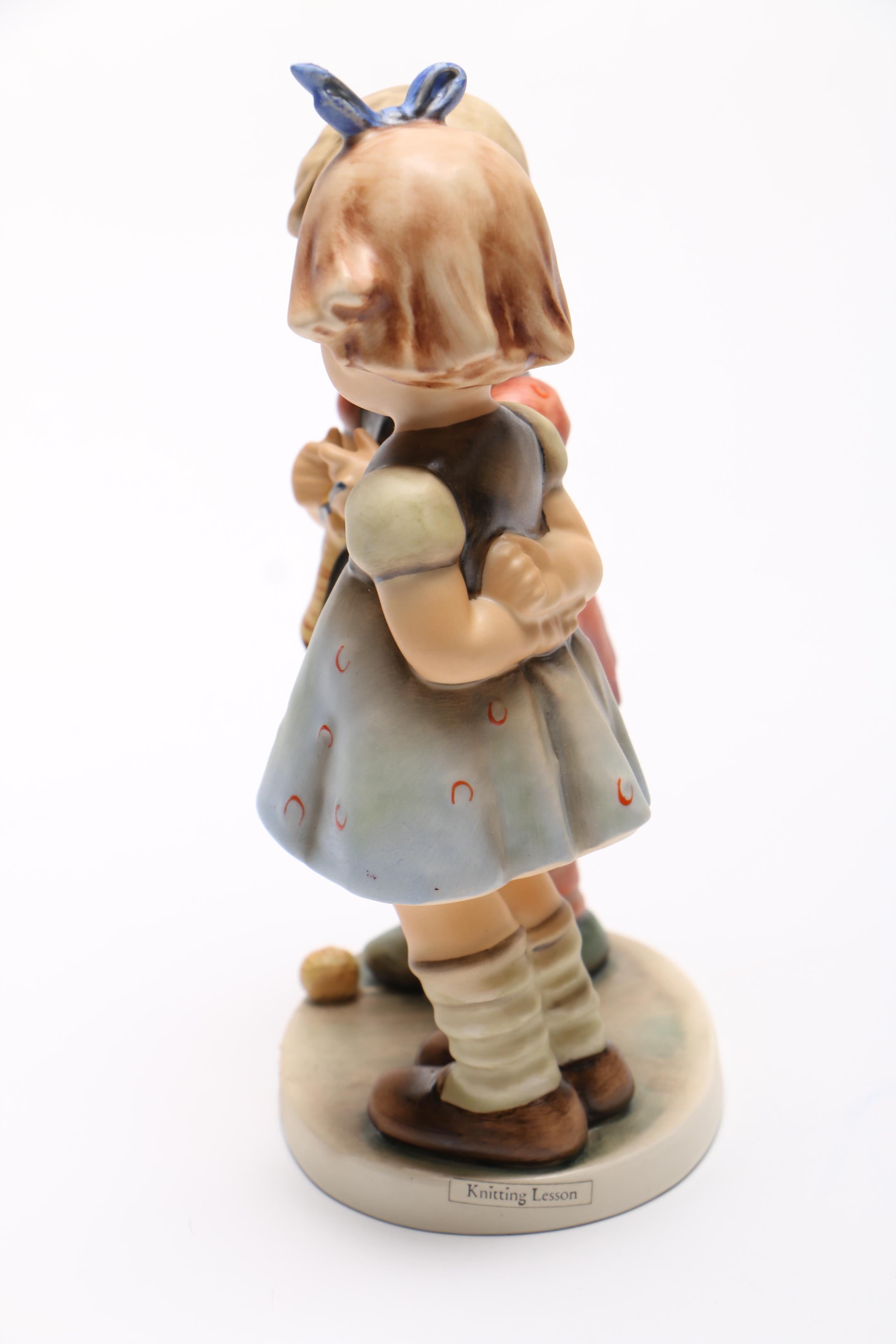 Hummel "Knitting Lesson" Figurine
