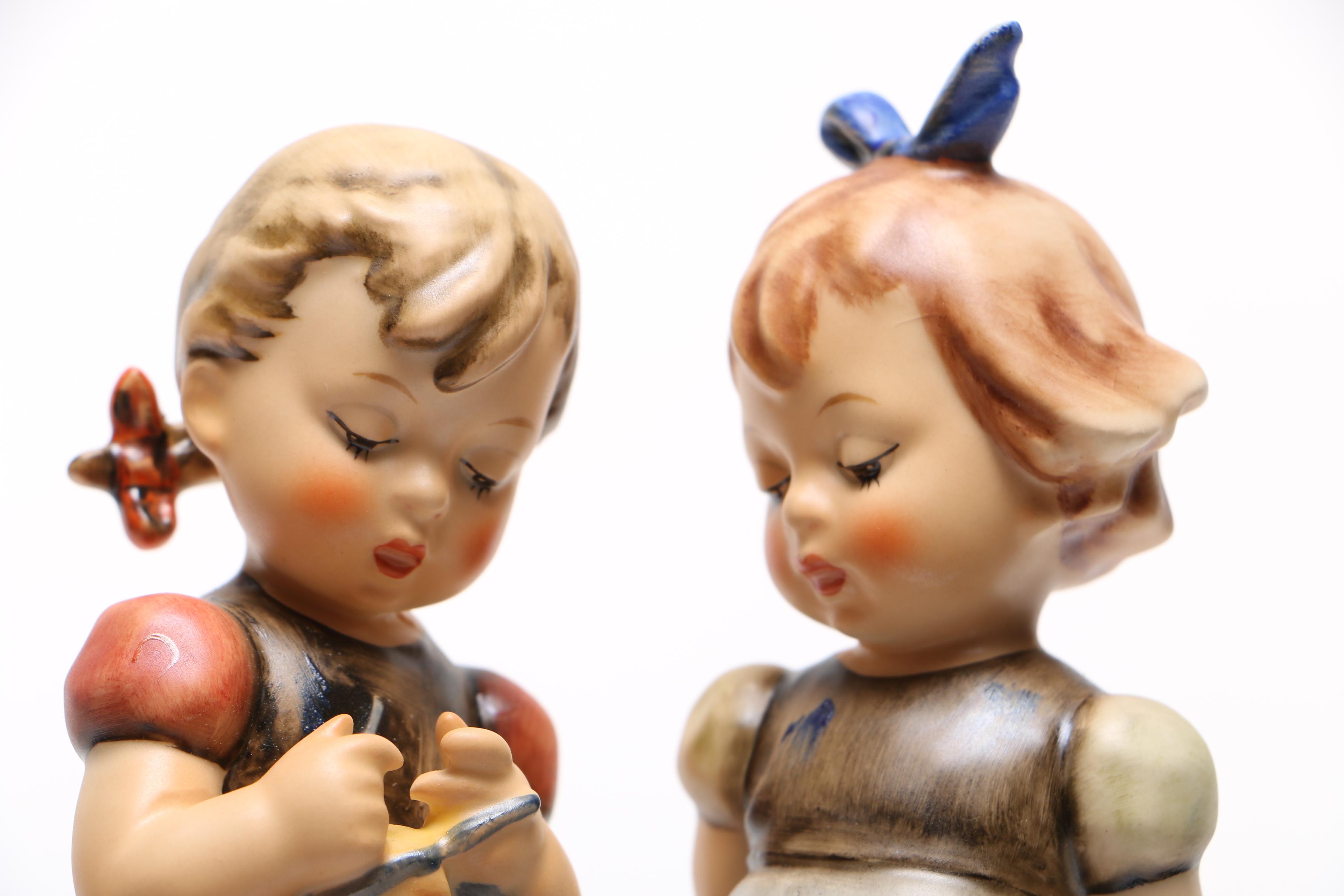 Hummel "Knitting Lesson" Figurine