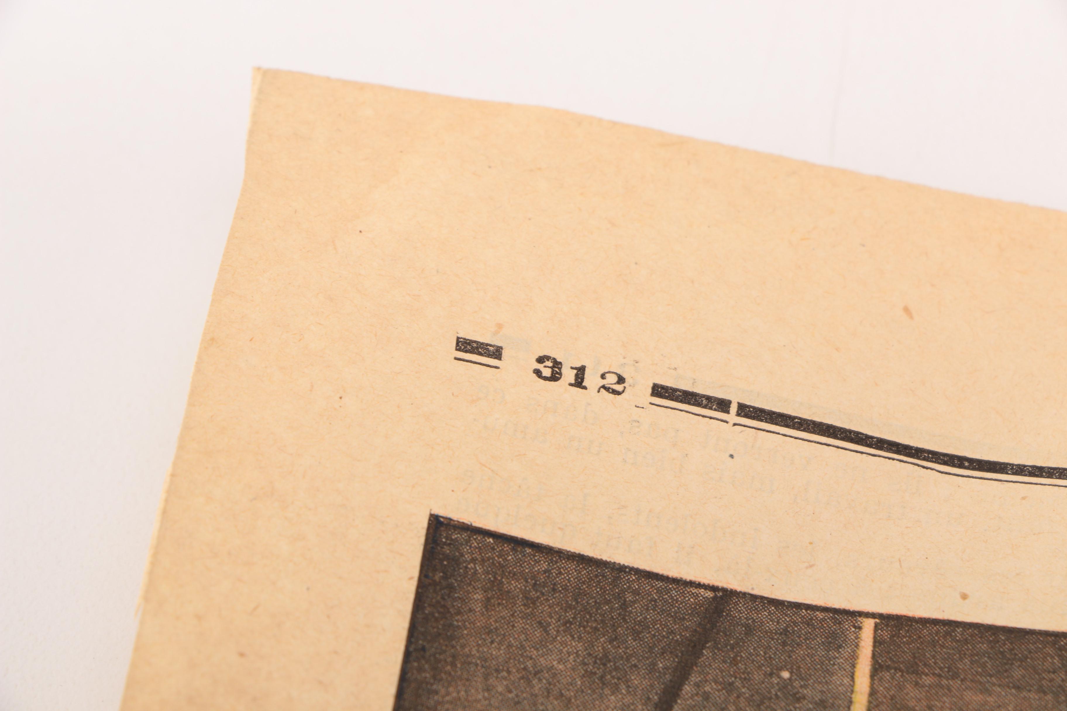 "Le Petit Journal" 1907 Page "Un Duel Terrifiant-- Deux ouvriers forgerons se battent a coups de barres de fer rougies au feu"