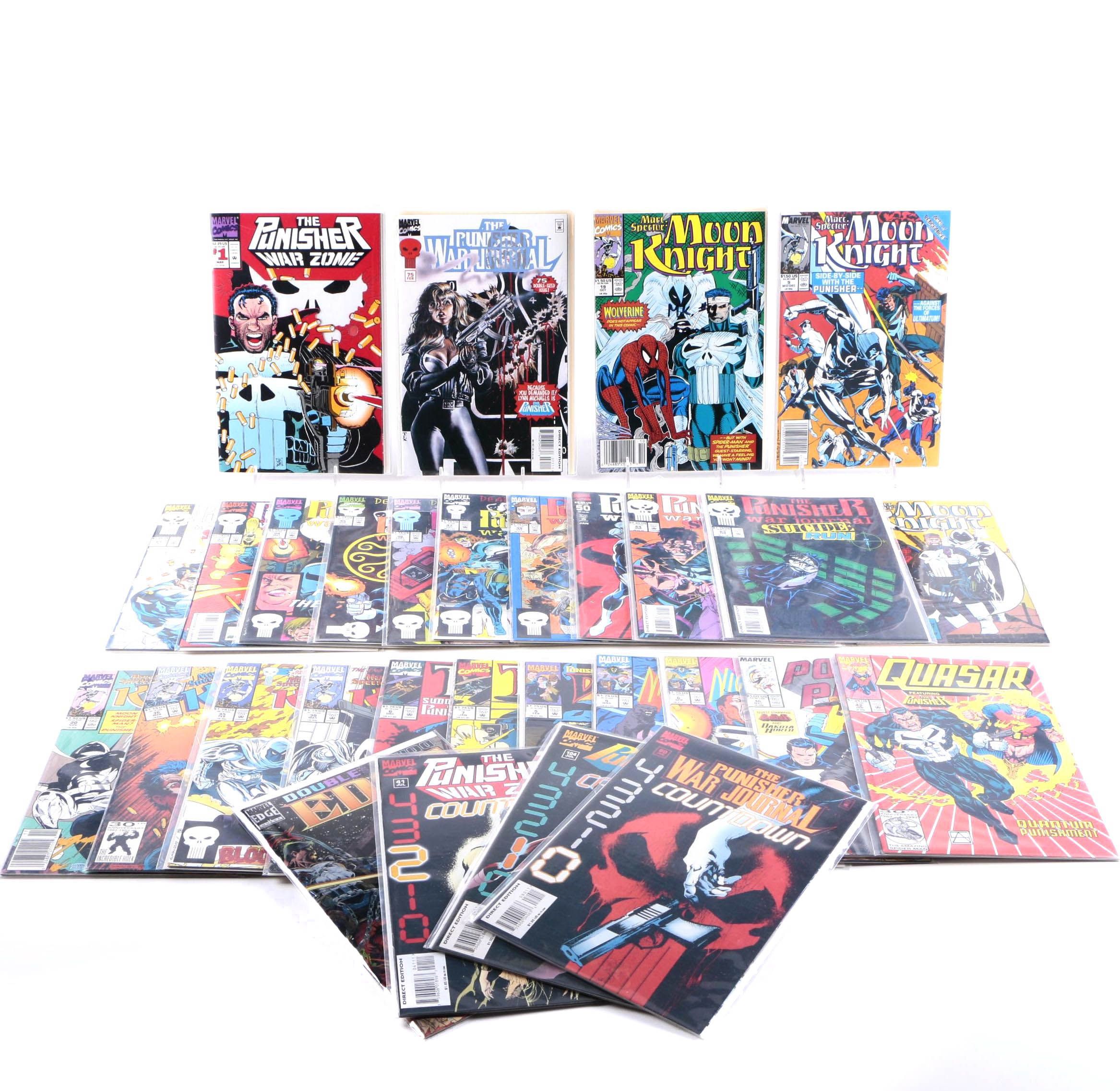 Modern Age Comic Books Featuring The Punisher