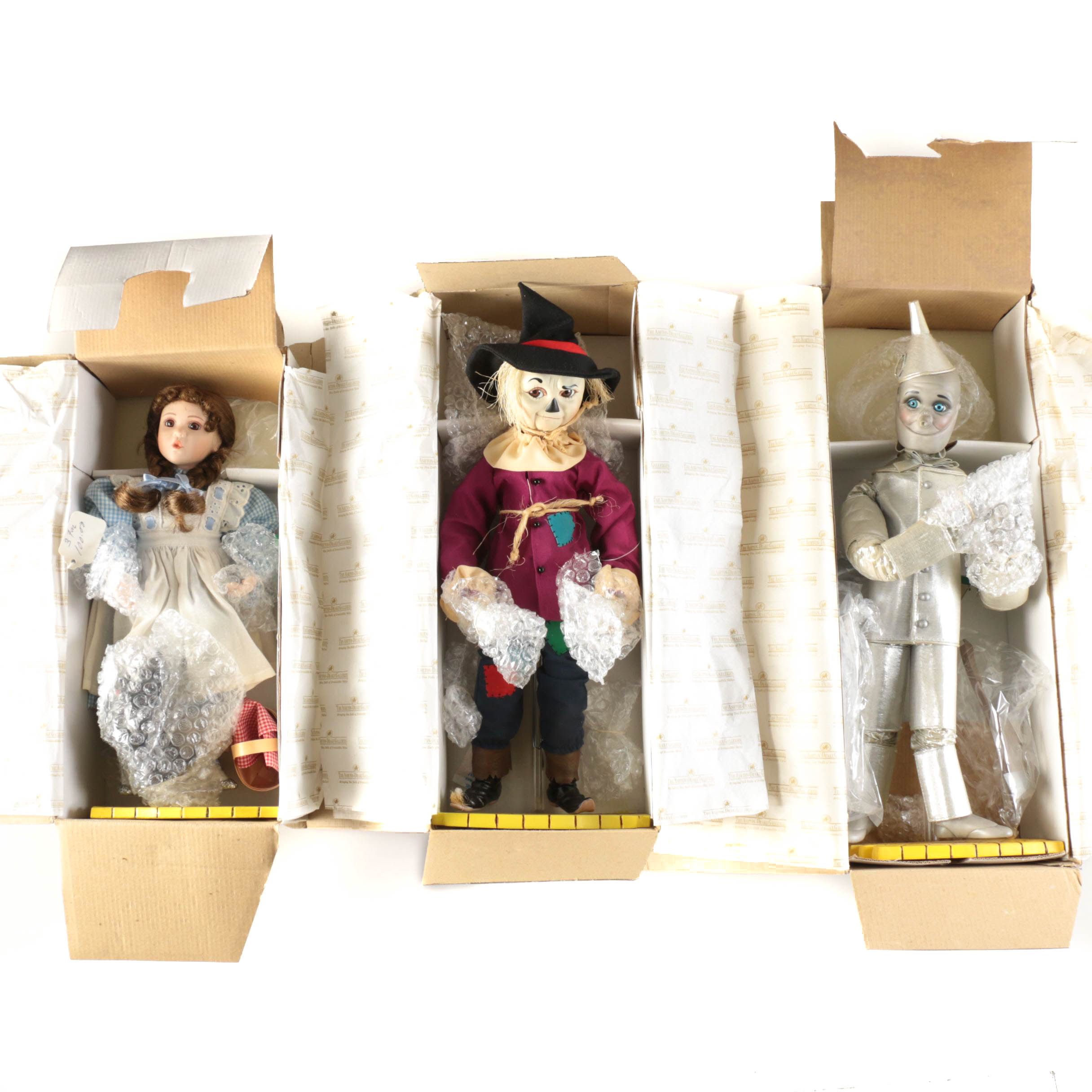 Ashton-Drake Galleries "The Wonderful Wizard of Oz" Porcelain Dolls