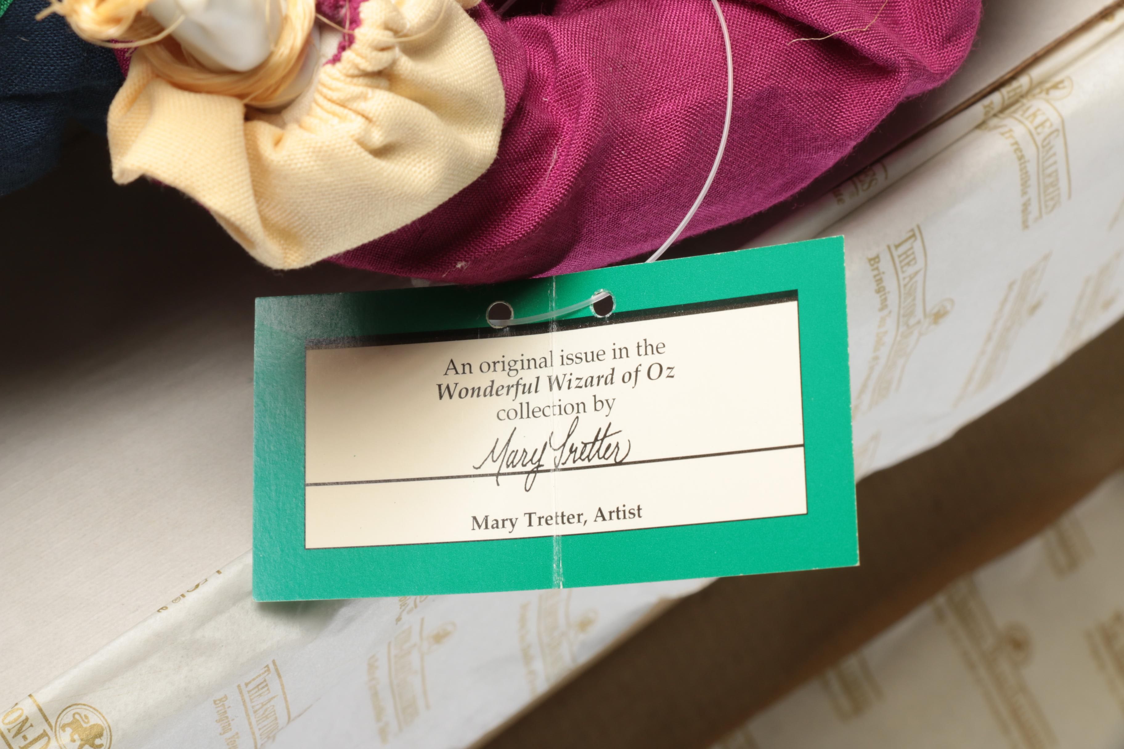 Ashton-Drake Galleries "The Wonderful Wizard of Oz" Porcelain Dolls