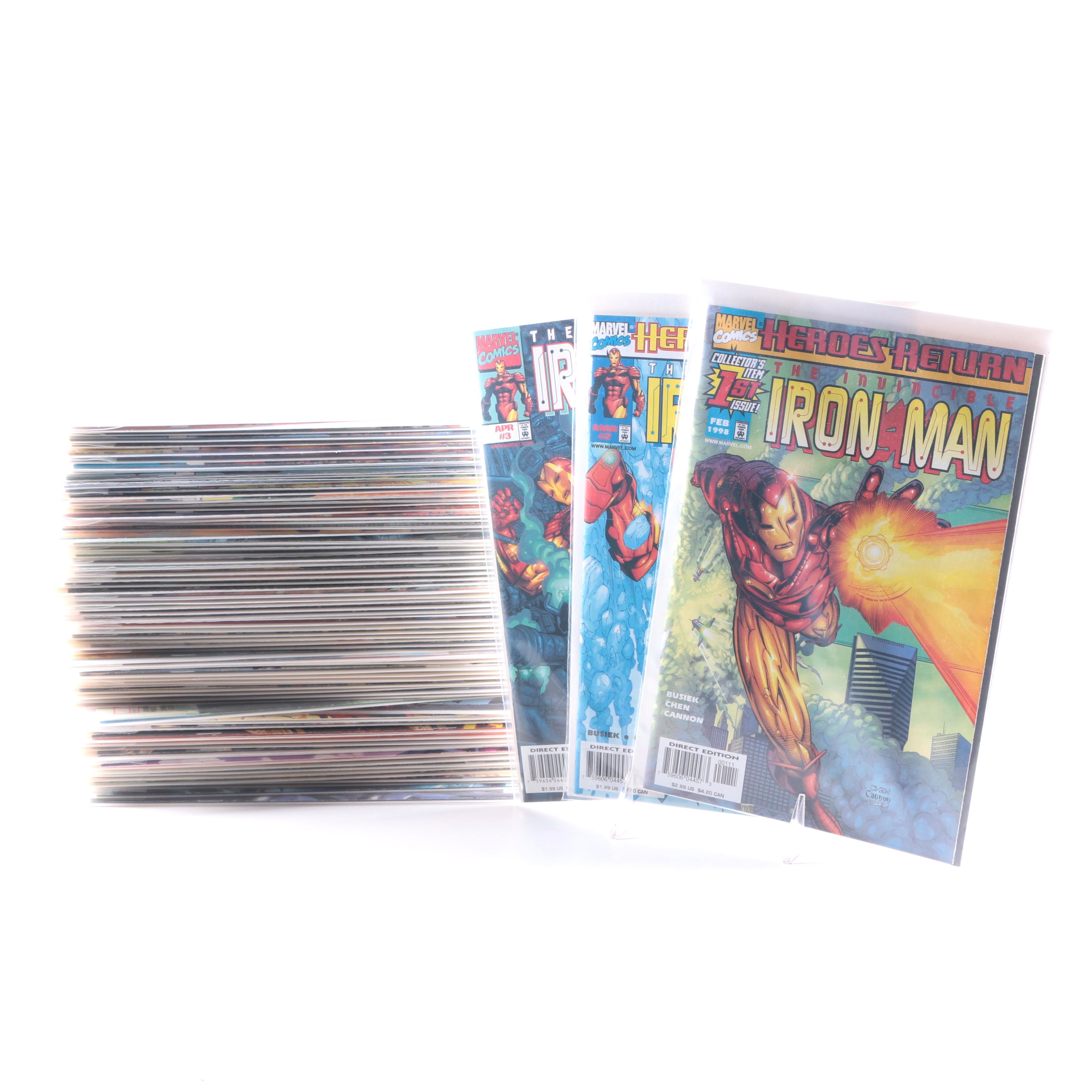 Sequential Set of Modern Age "Iron Man" Comics