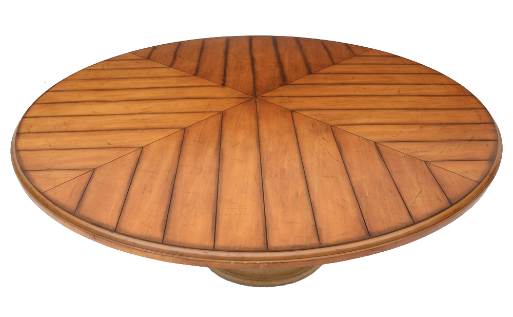 Large Pedestal Dining Table