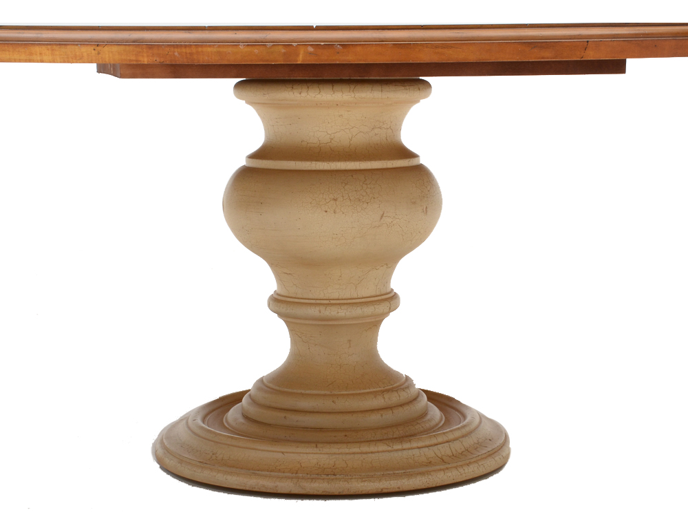 Large Pedestal Dining Table