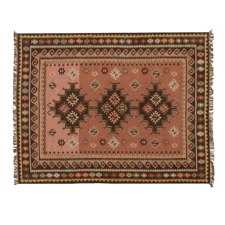 Pottery Barn "Terra Kilim" Wool Blend Rug