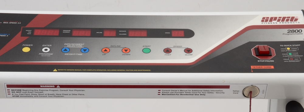 Spirit 2800 Treadmill