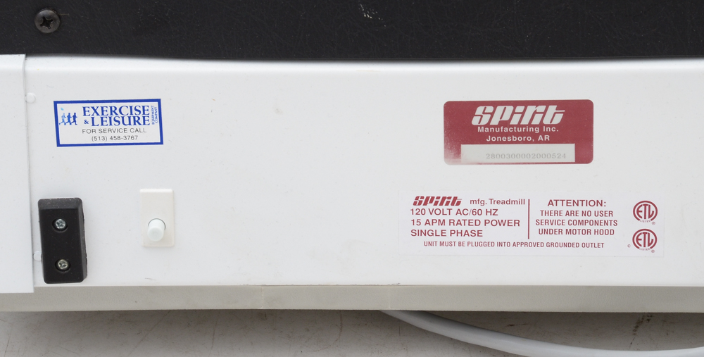 Spirit 2800 Treadmill