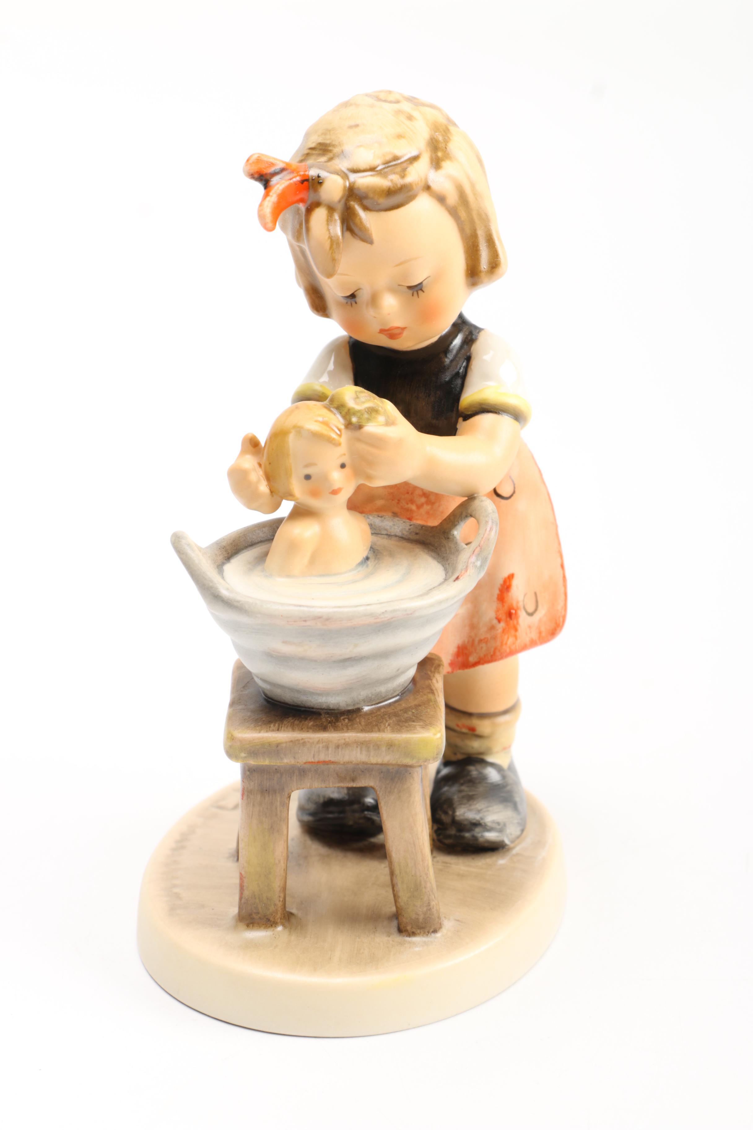 Hummel Figurines Including "Doll Bath"