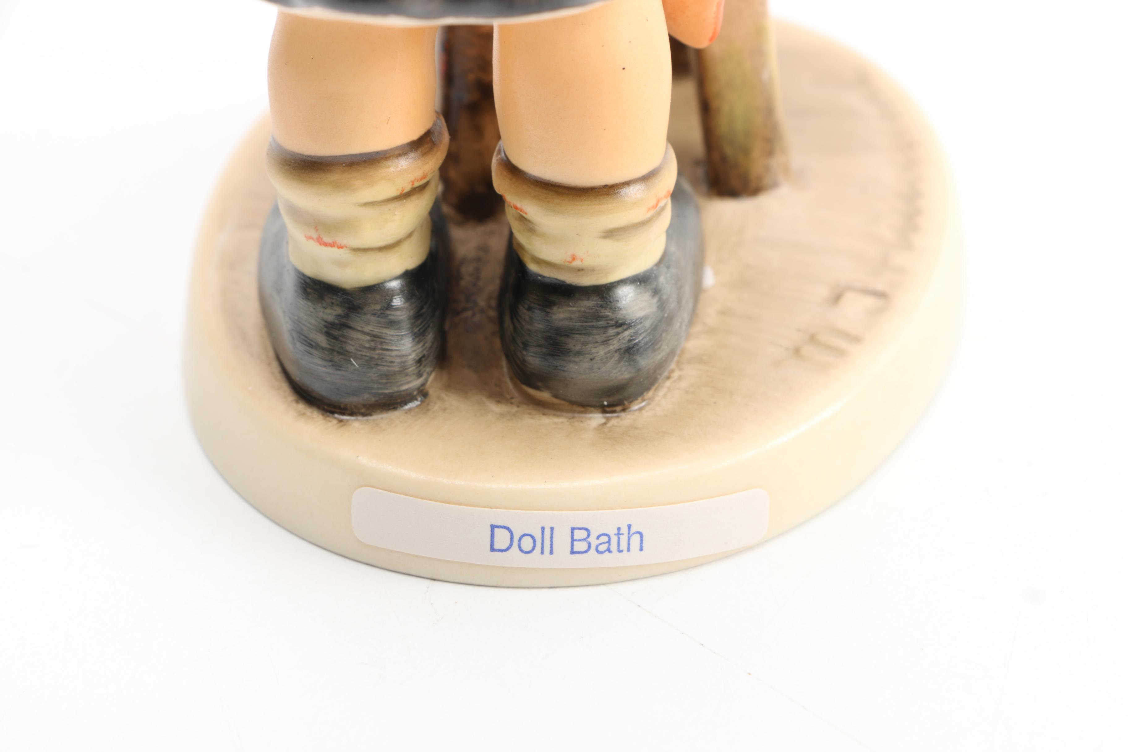 Hummel Figurines Including "Doll Bath"