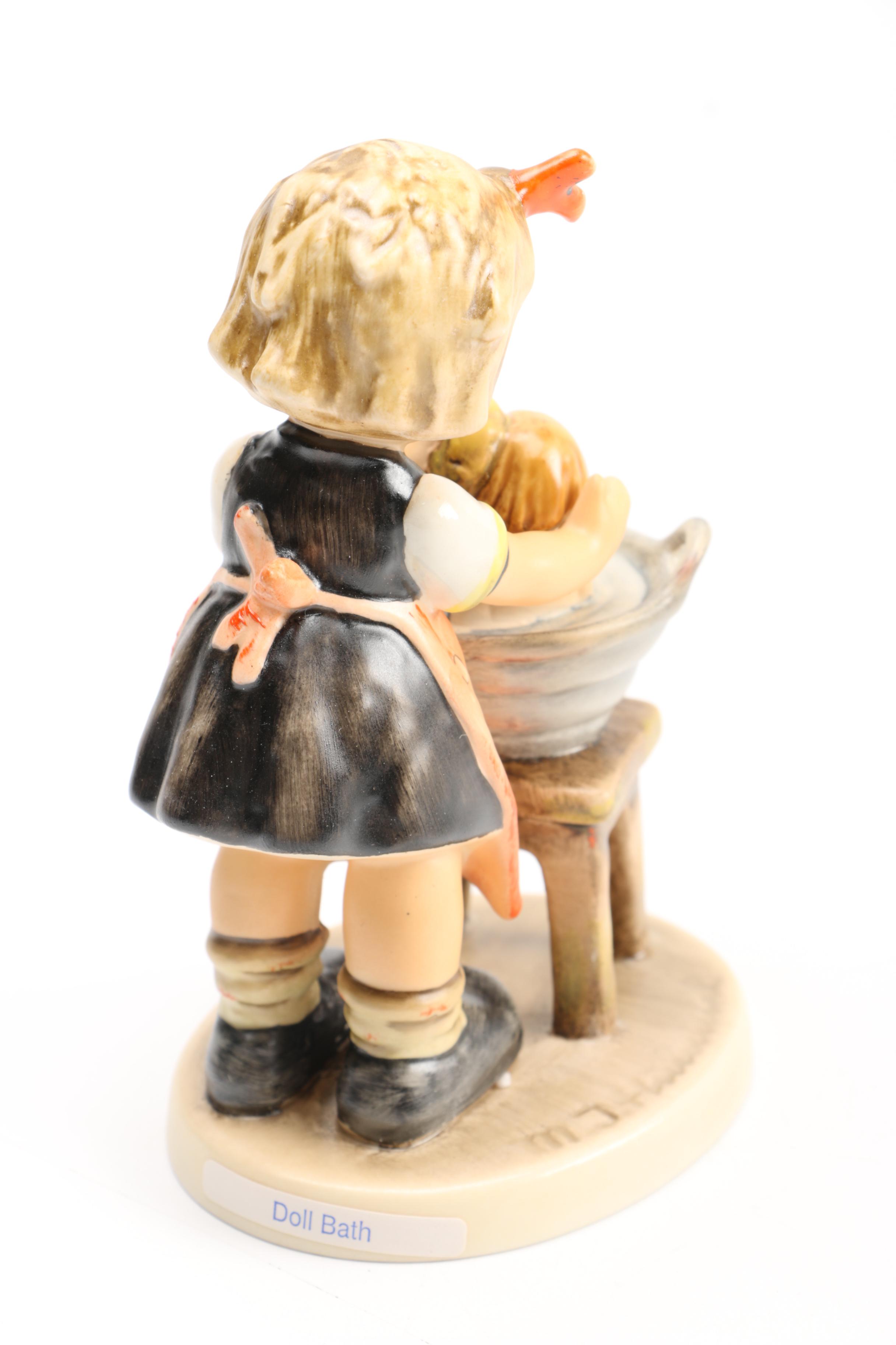 Hummel Figurines Including "Doll Bath"