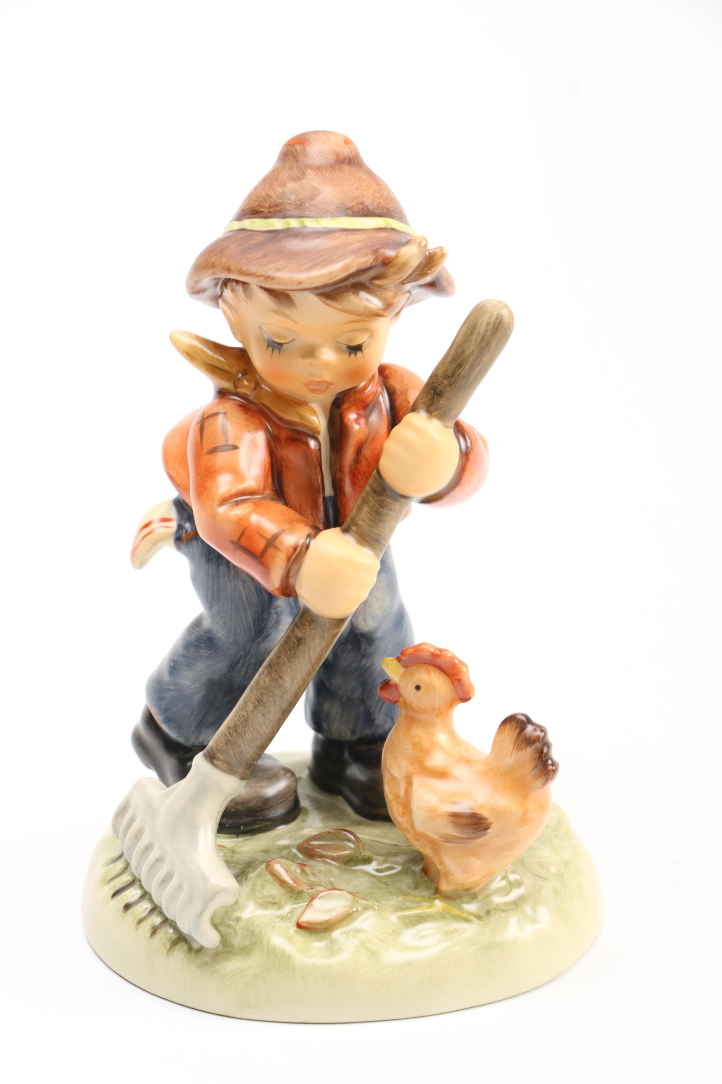 Hummel Figurines Including "Doll Bath"