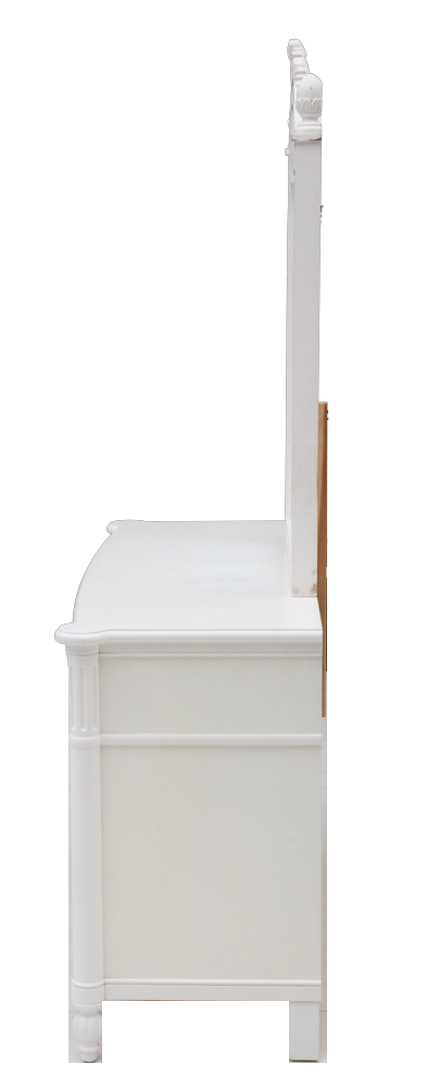 Stanley "Isabella" Dresser in White with Mirror