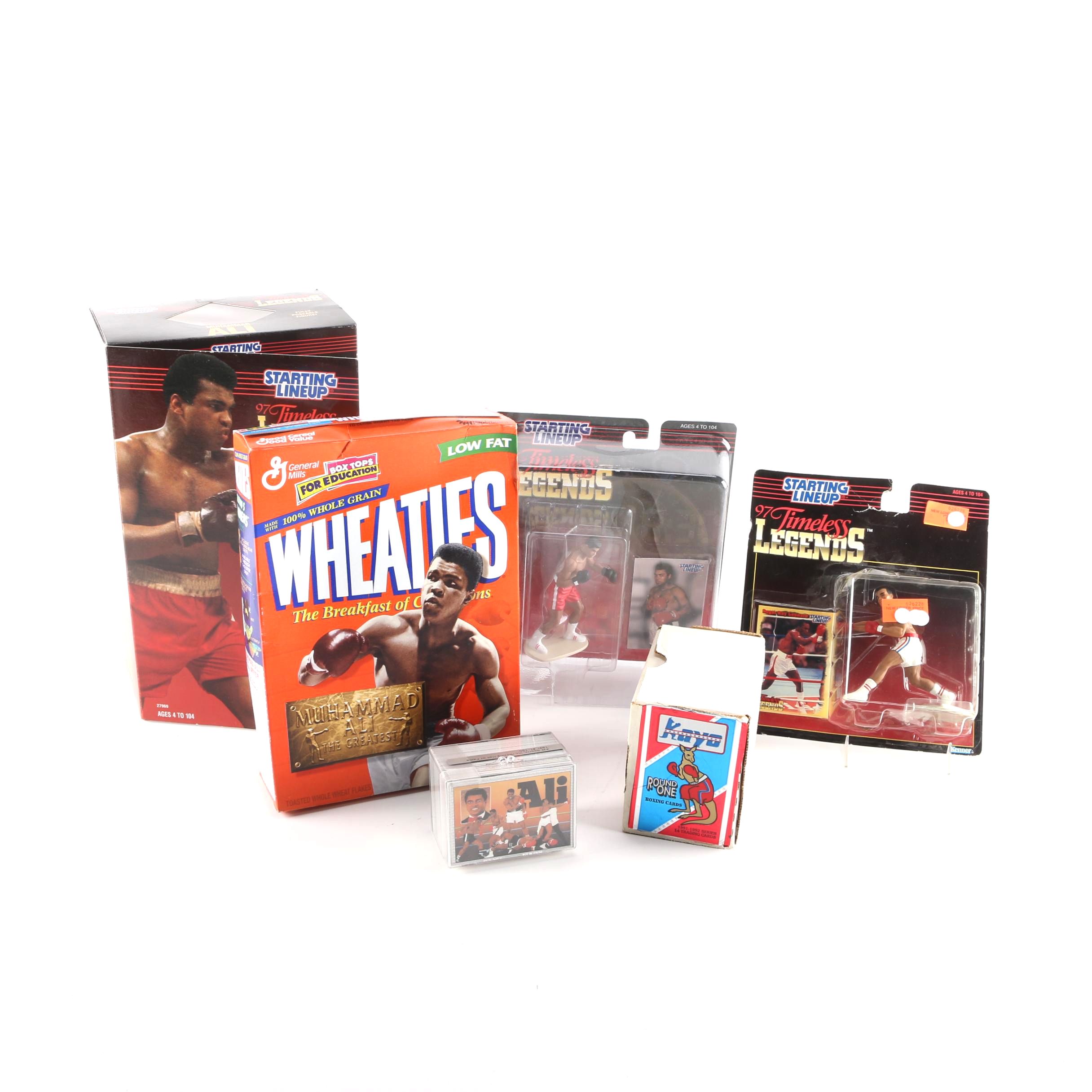 Muhammad Ali and Sugar Ray Leonard Memorabilia Circa 1990s