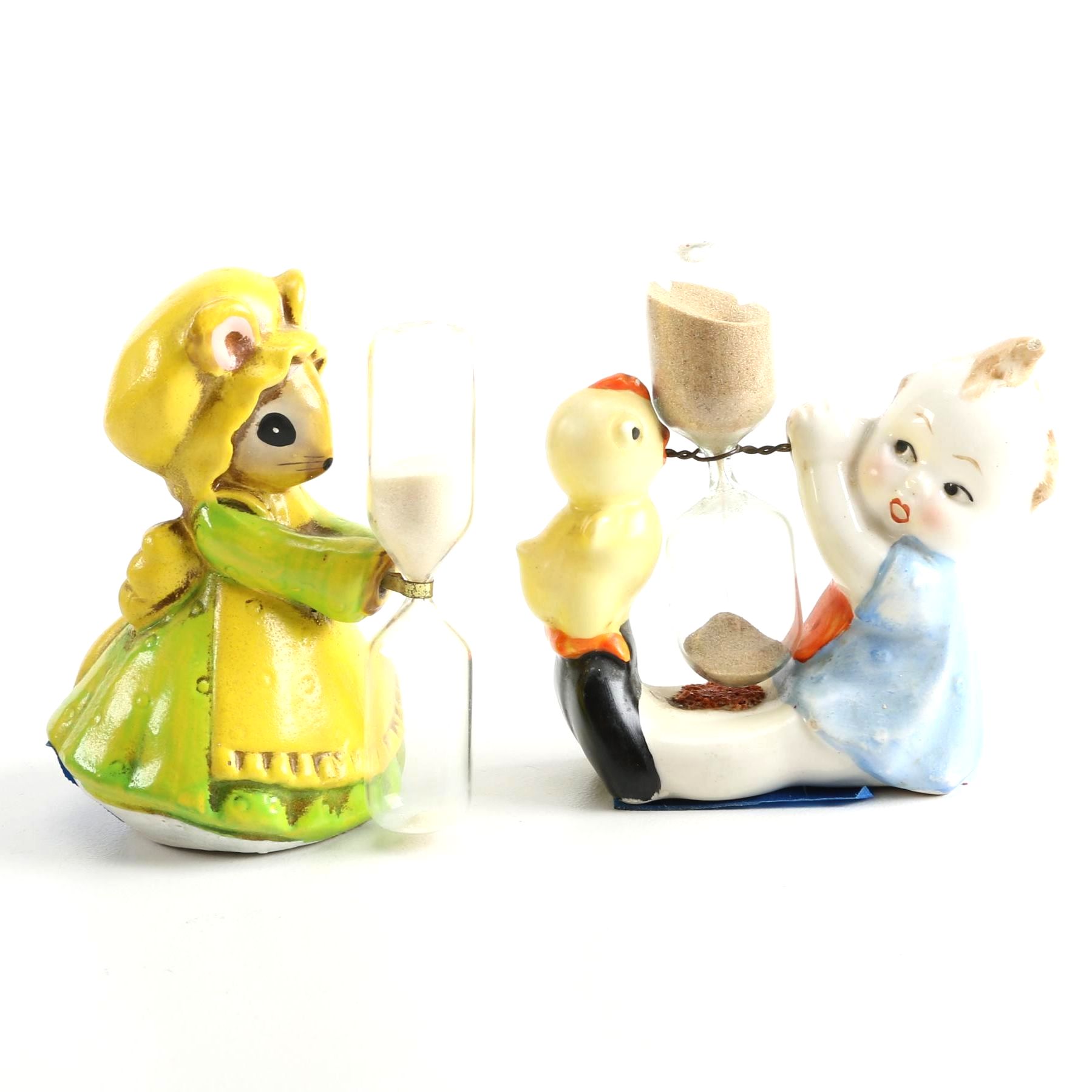 Ceramic Hourglass Figurines