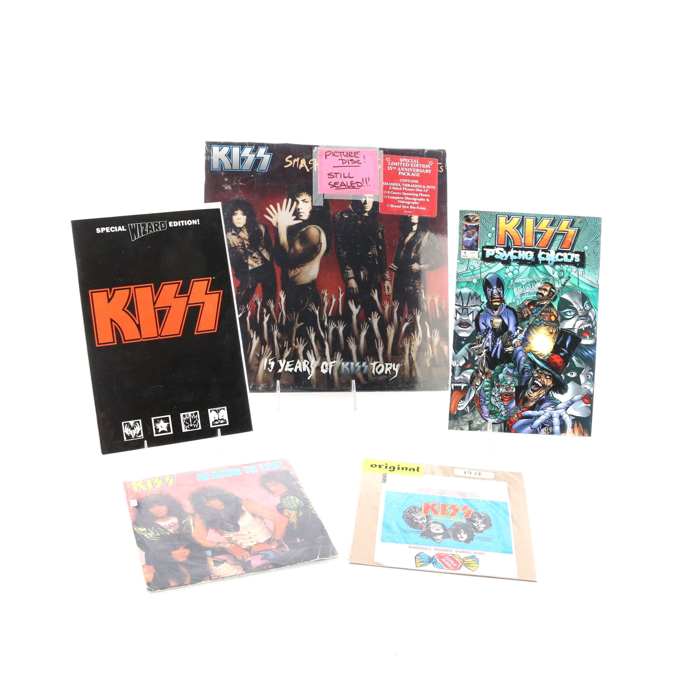 KISS Album and Comic Book
