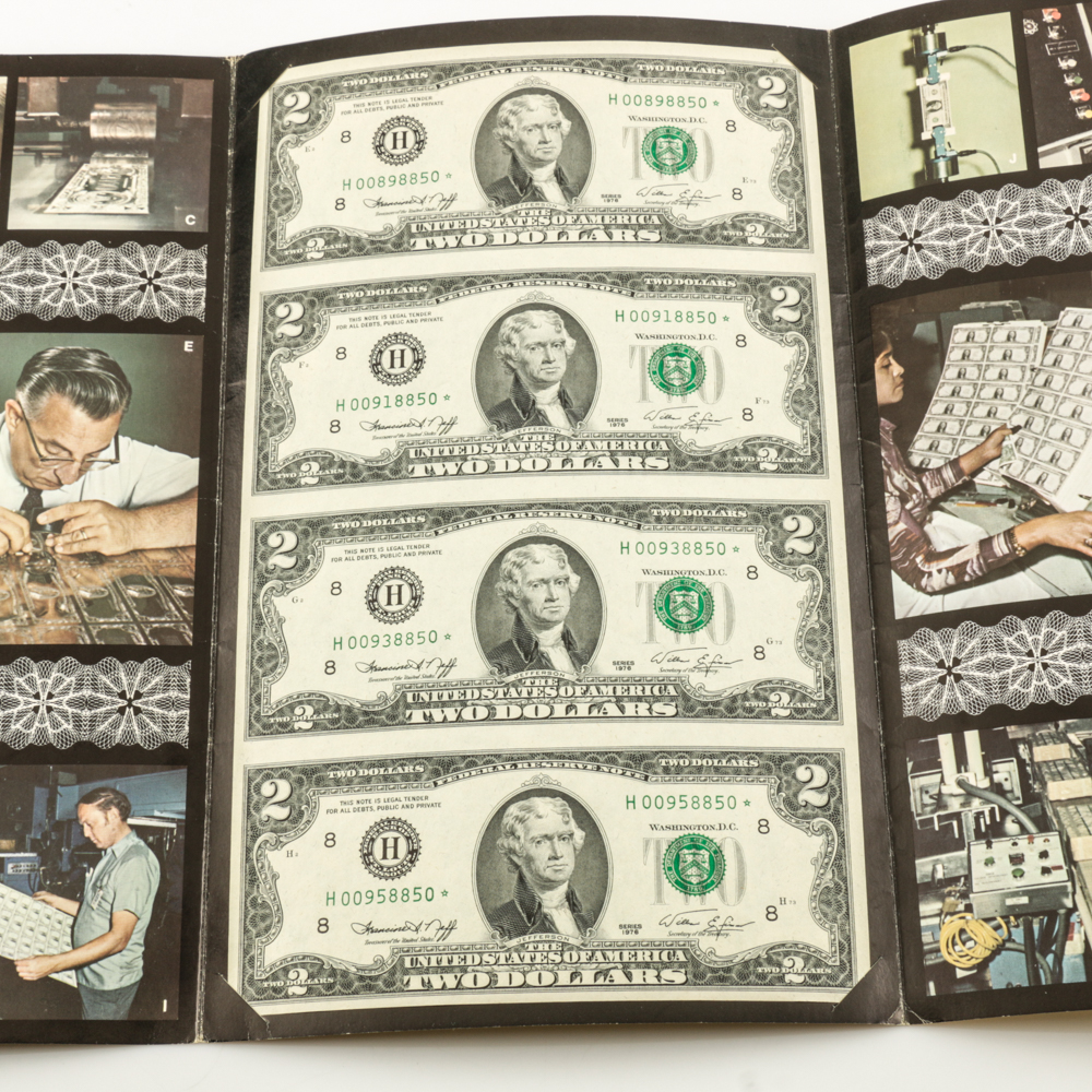 Collection of United States Currency and Intaglio Printings