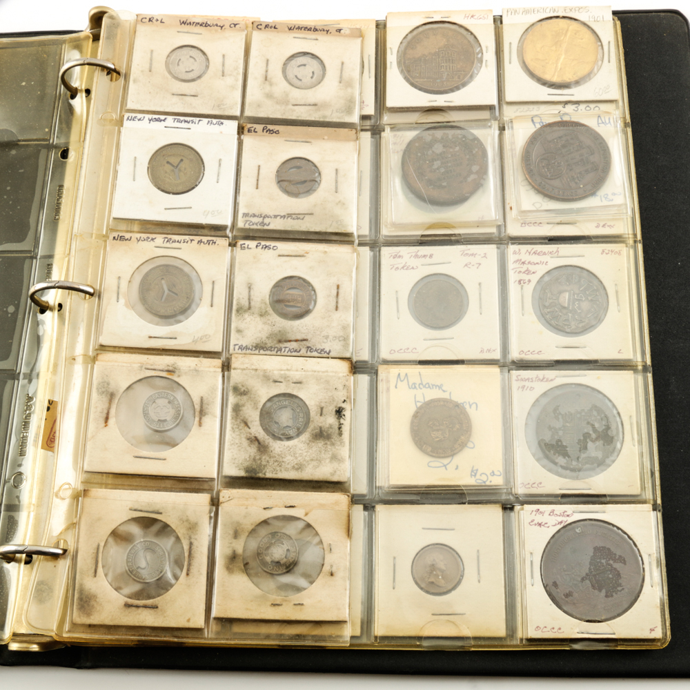 Album of Antique Tokens and Commemorative Medals