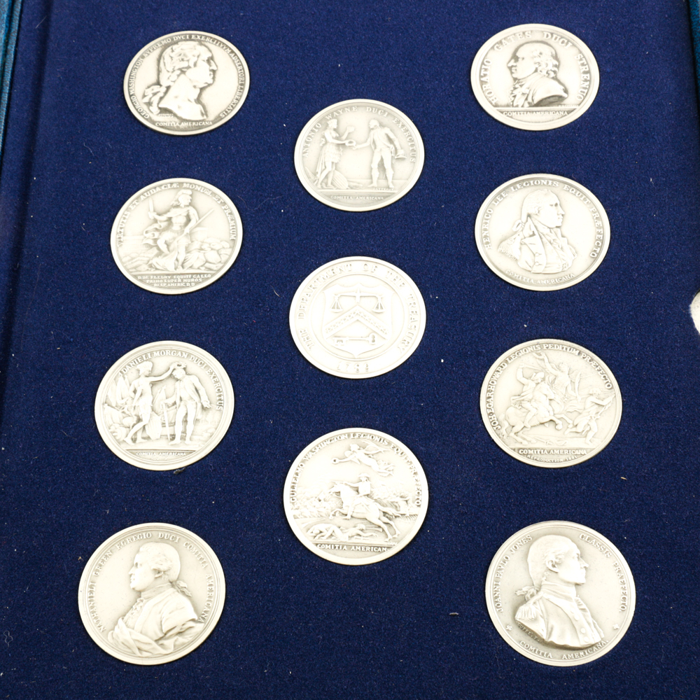 Pair of United States Mint "America's First Medals"