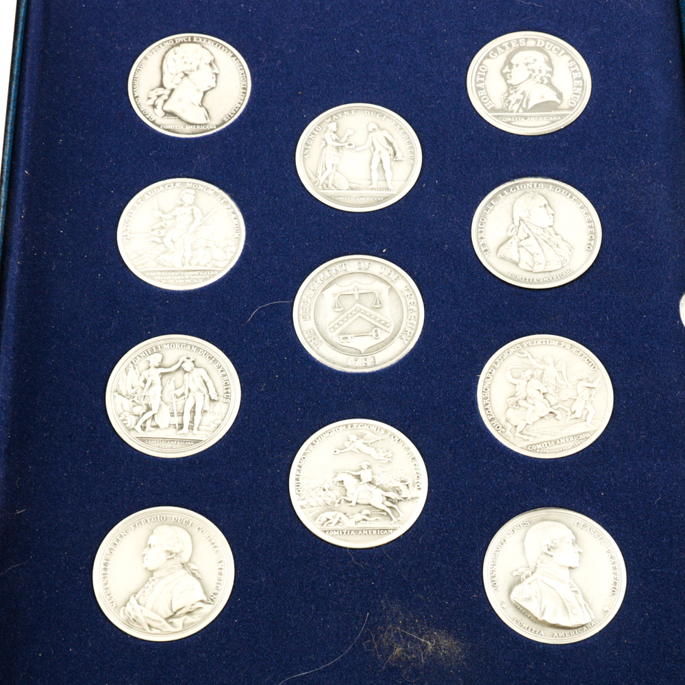 Pair of United States Mint "America's First Medals"