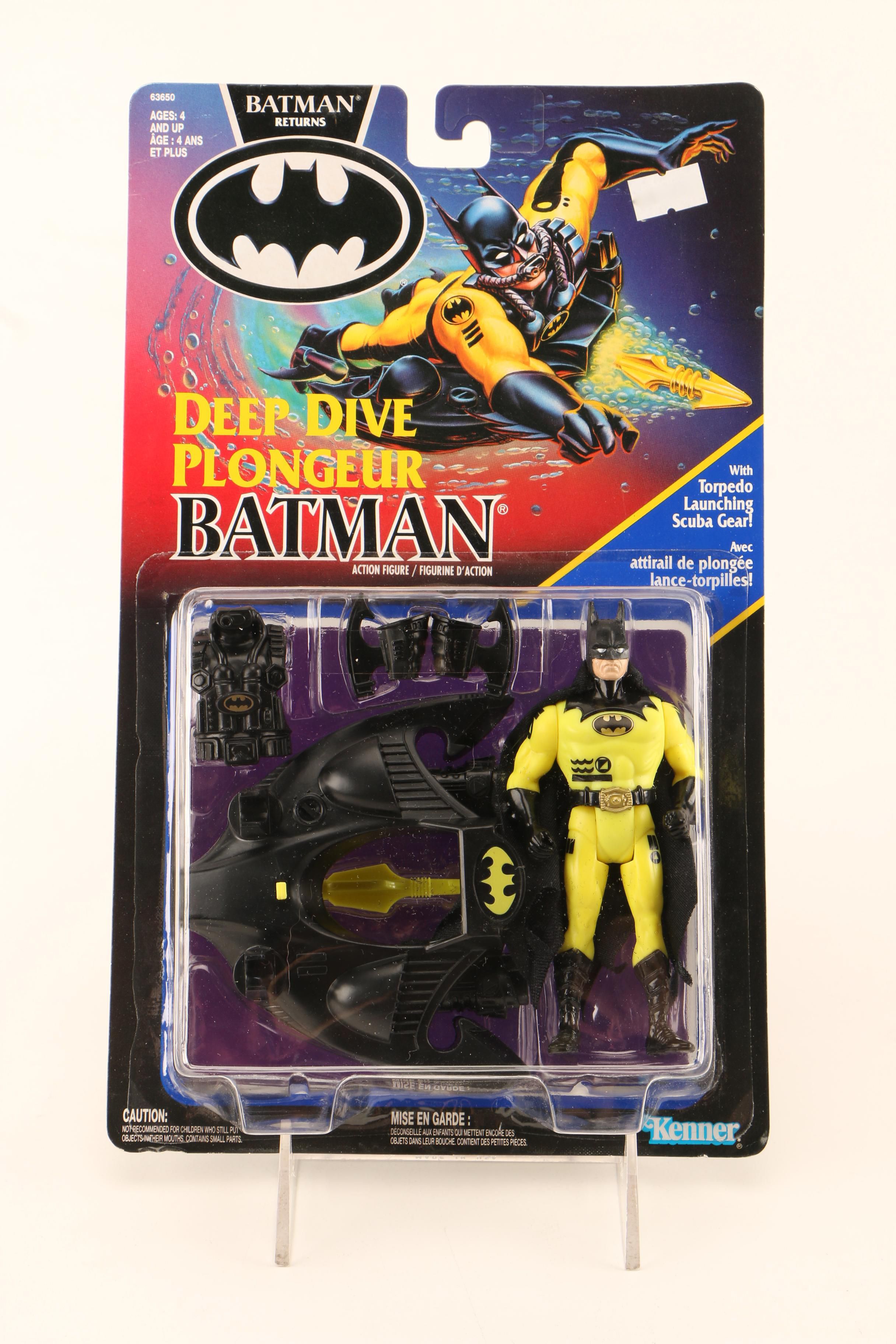 1980s and 1990s "Batman" Action Figures