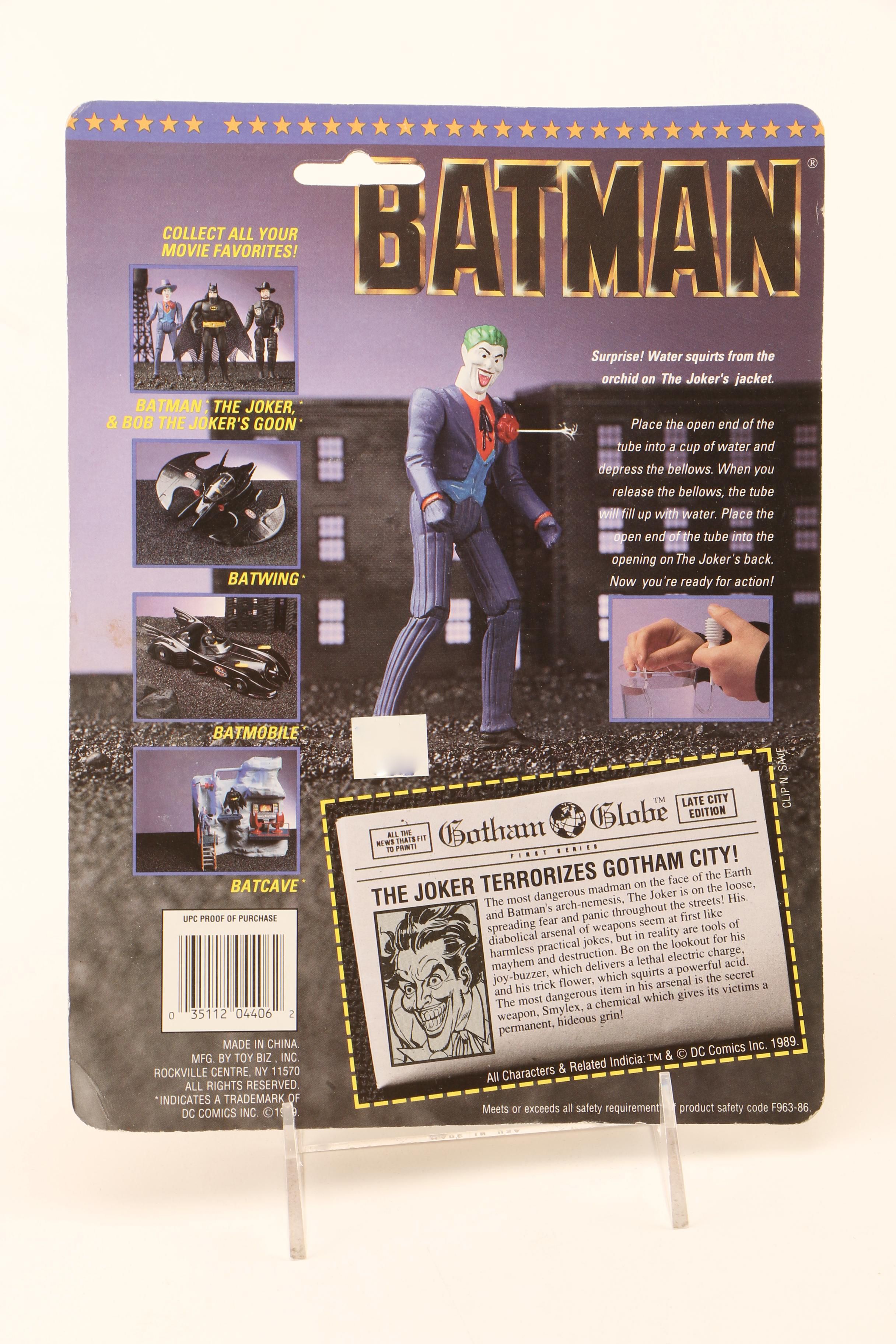 1980s and 1990s "Batman" Action Figures