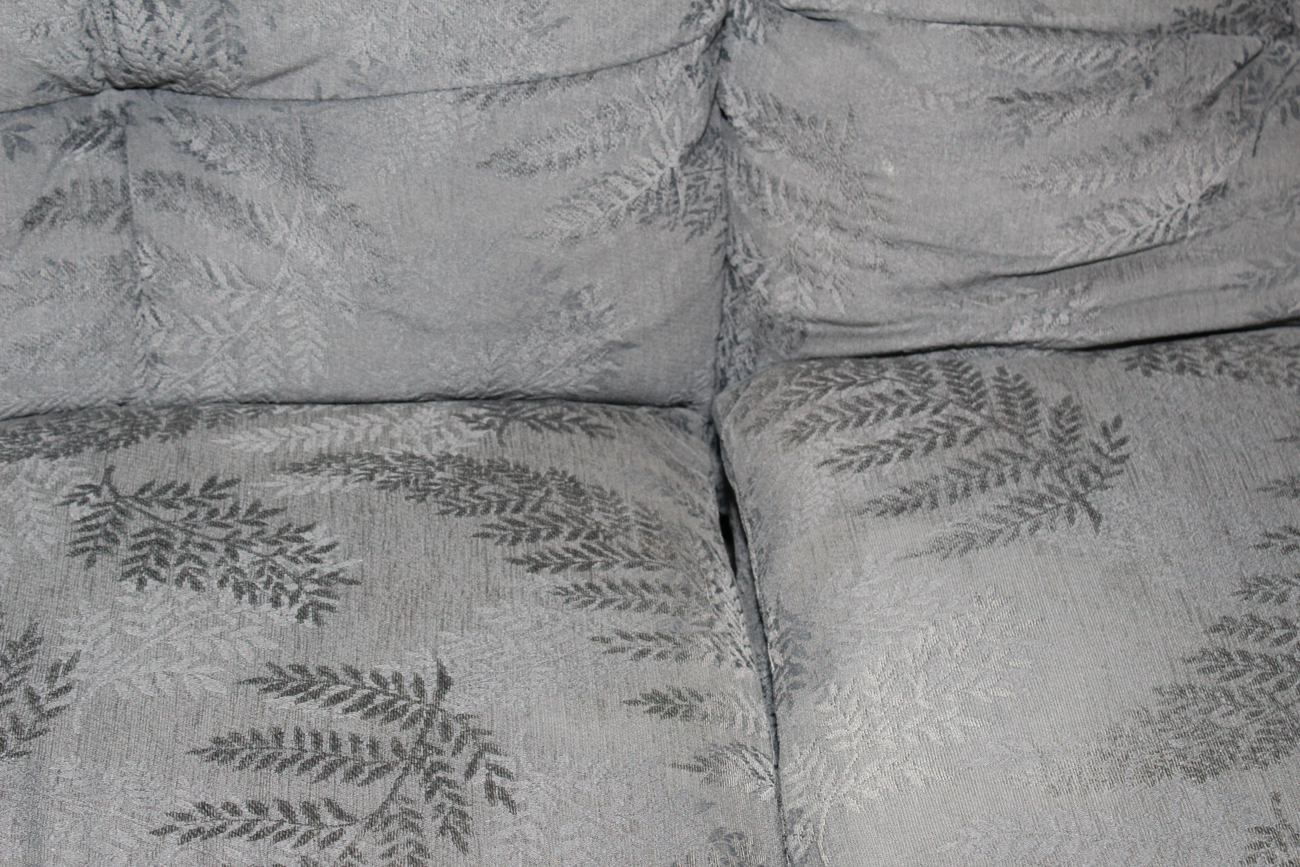 Flexsteel Blue Upholstered Sectional Sofa