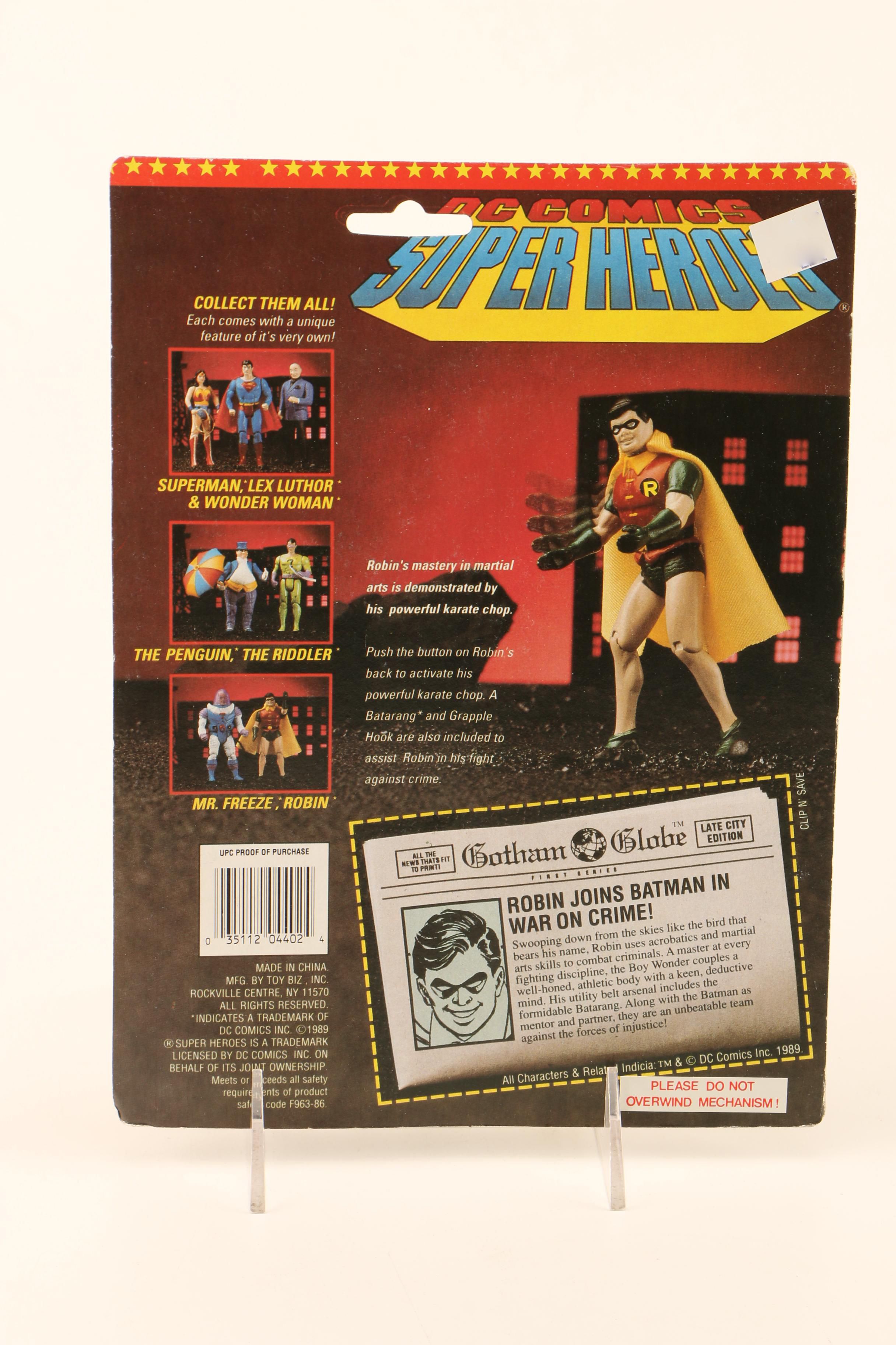 1980s and 1990s "Batman" Action Figures