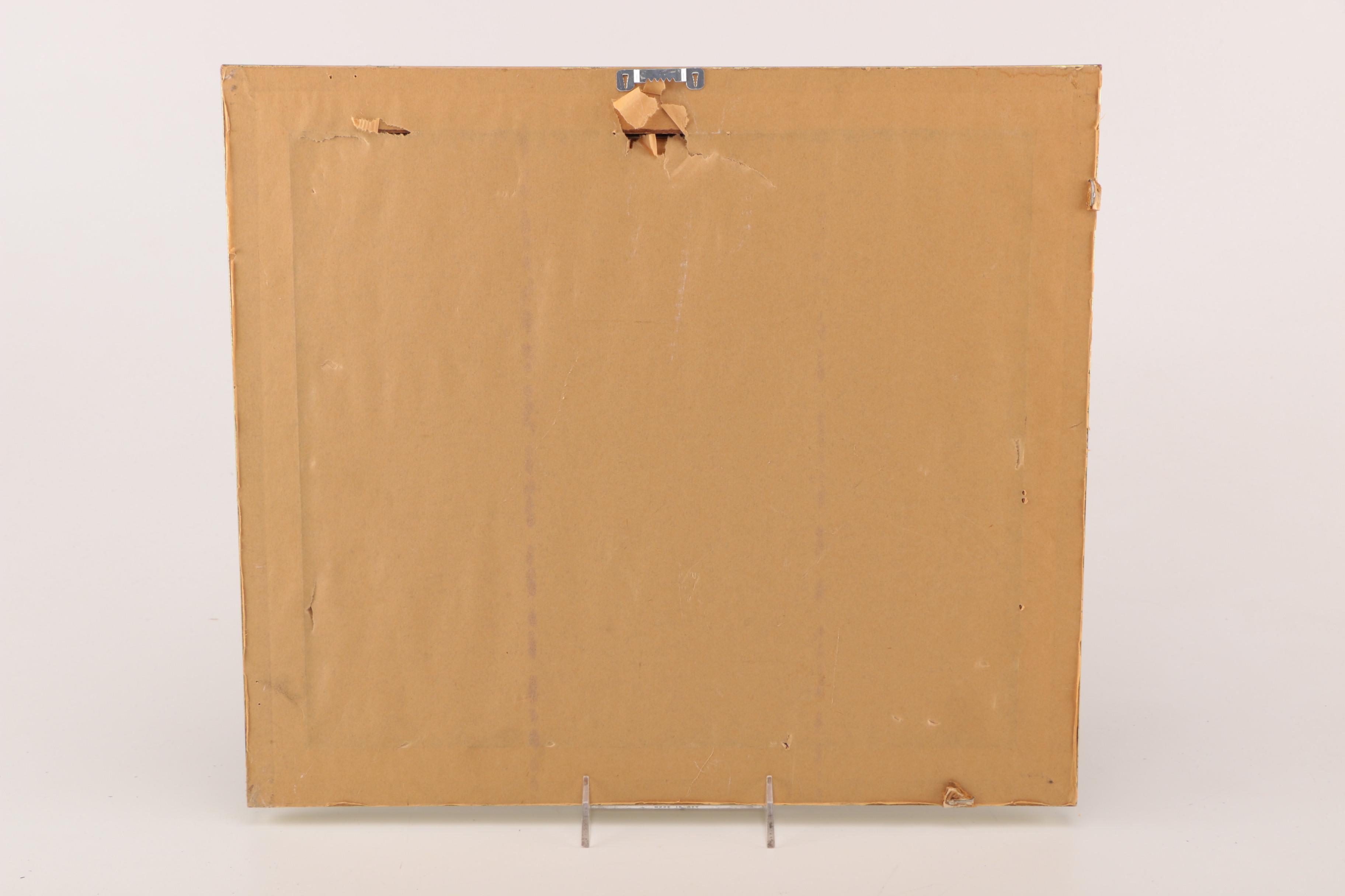 Offset Lithograph Map On Foil "Nova Orbis Tabula, In Lucem Edita, A.F. De Wit"