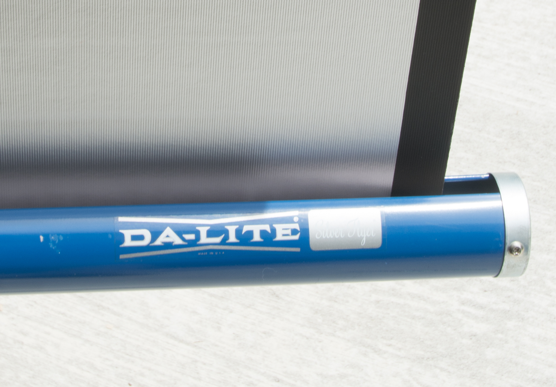 Da-Lite Silver Flyer Projection Screen