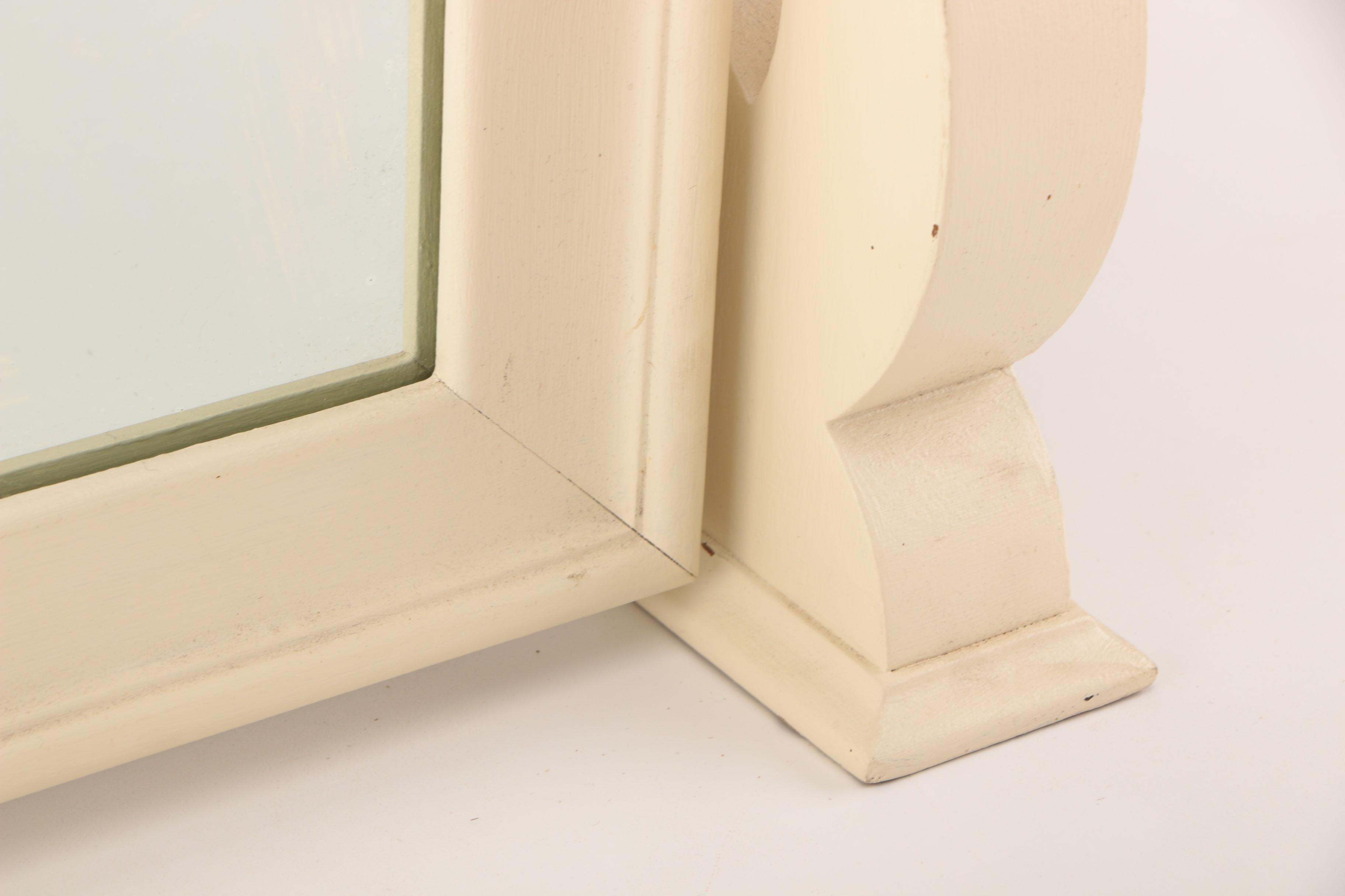 Wooden Framed Vanity Mirror