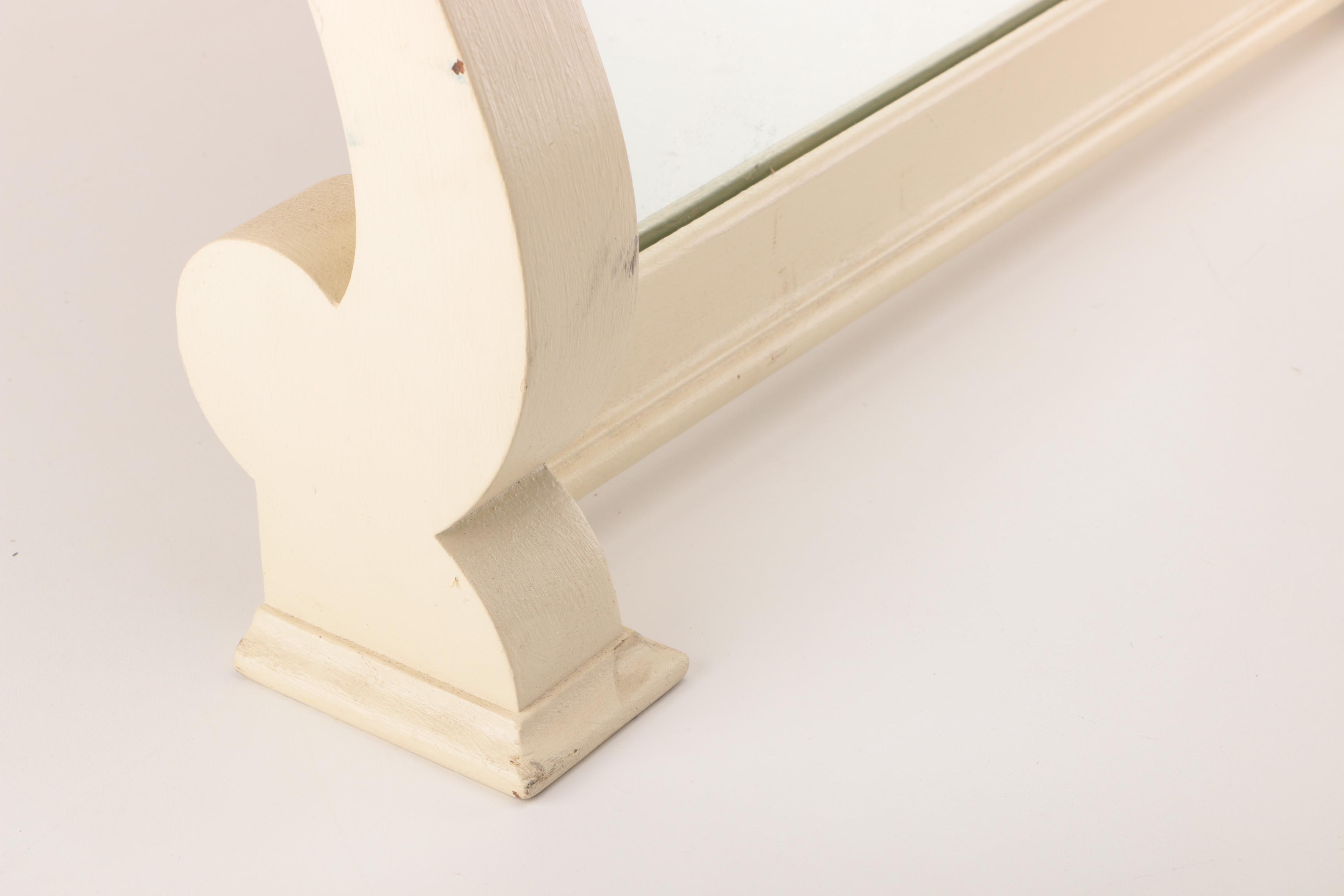 Wooden Framed Vanity Mirror