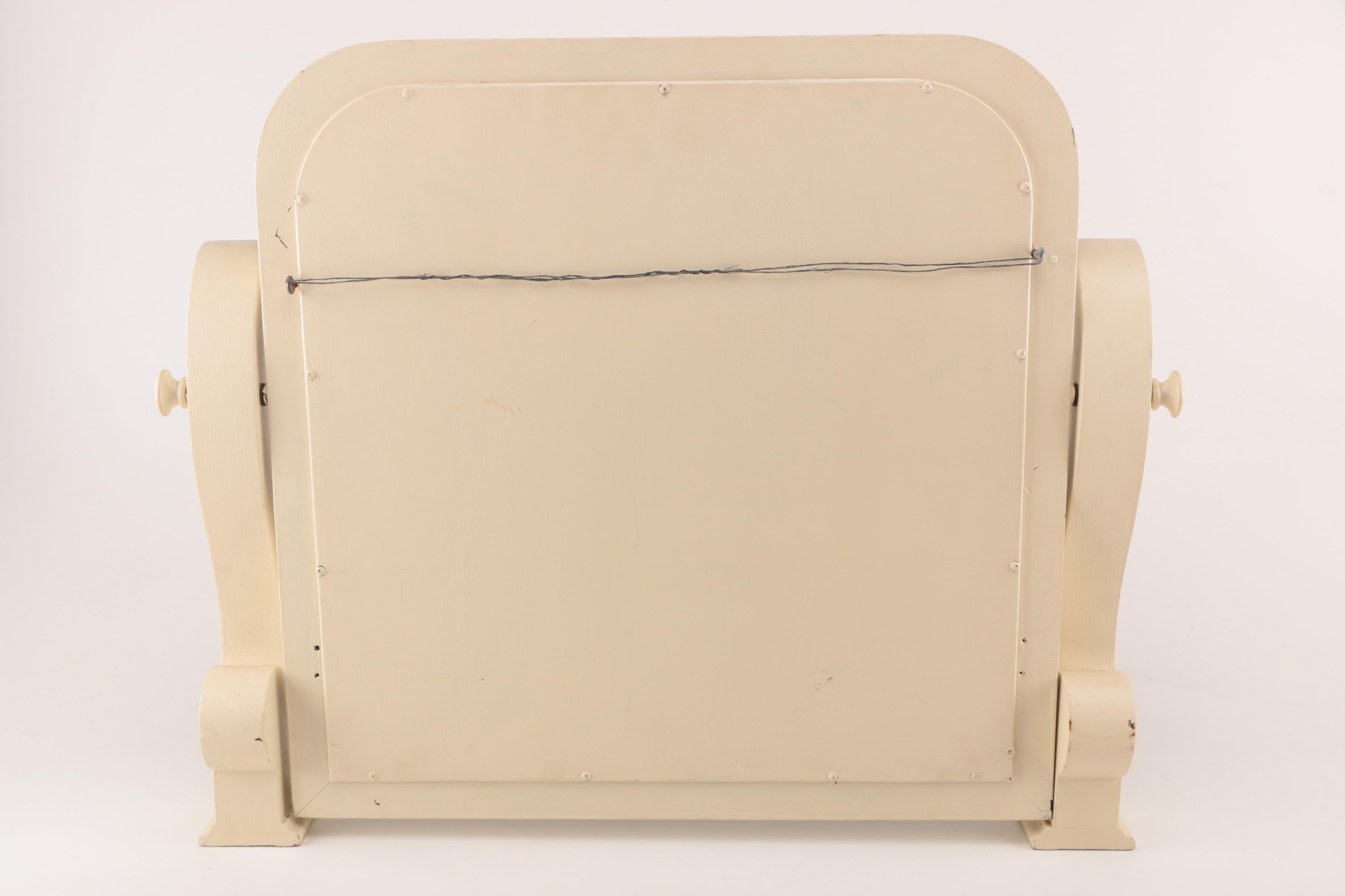 Wooden Framed Vanity Mirror